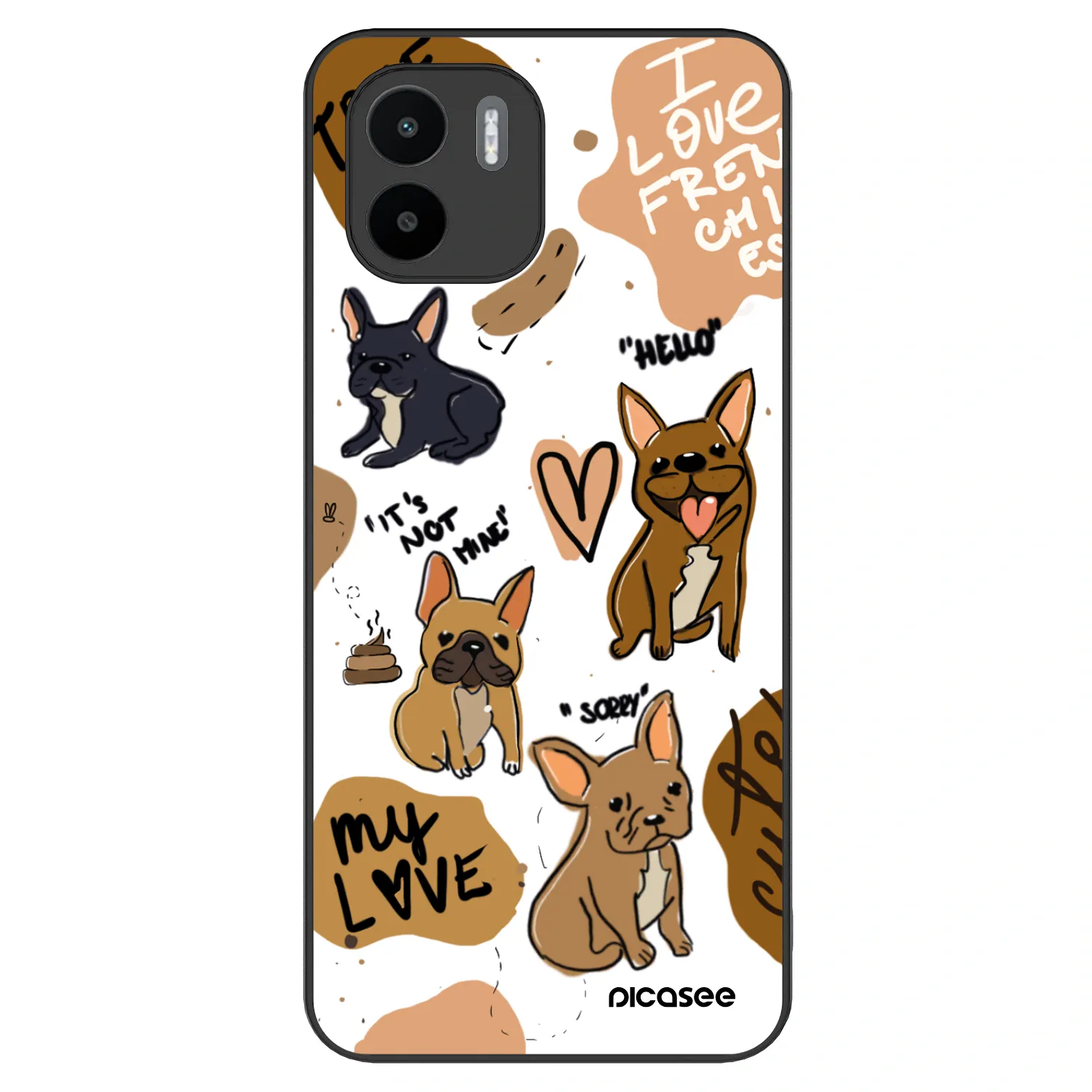 Picasee ULTIMATE CASE na Xiaomi Redmi A2 - Frenchies
