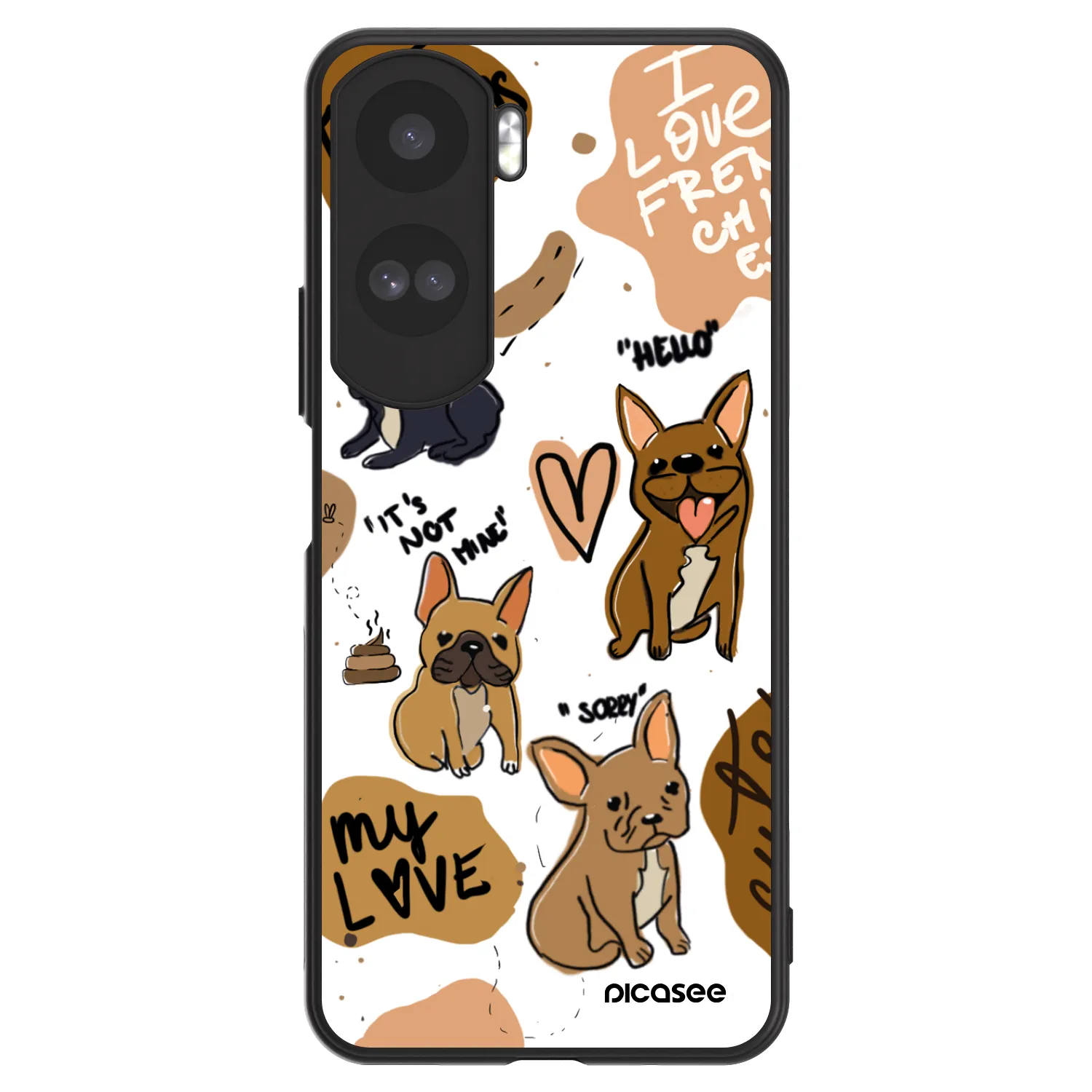 Picasee ULTIMATE CASE na Honor 90 Lite 5G - Frenchies