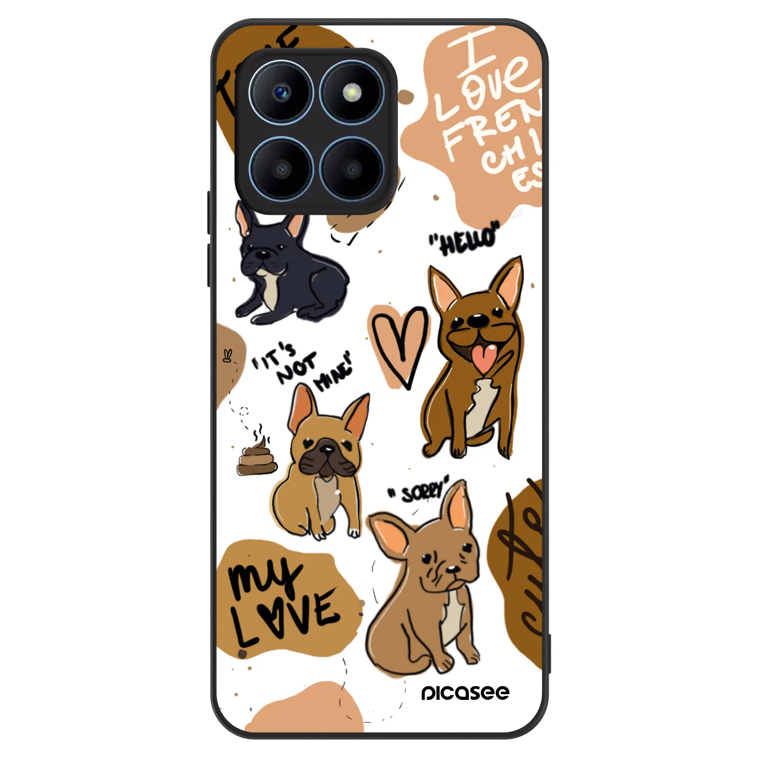 Picasee ULTIMATE CASE na Honor 70 Lite - Frenchies