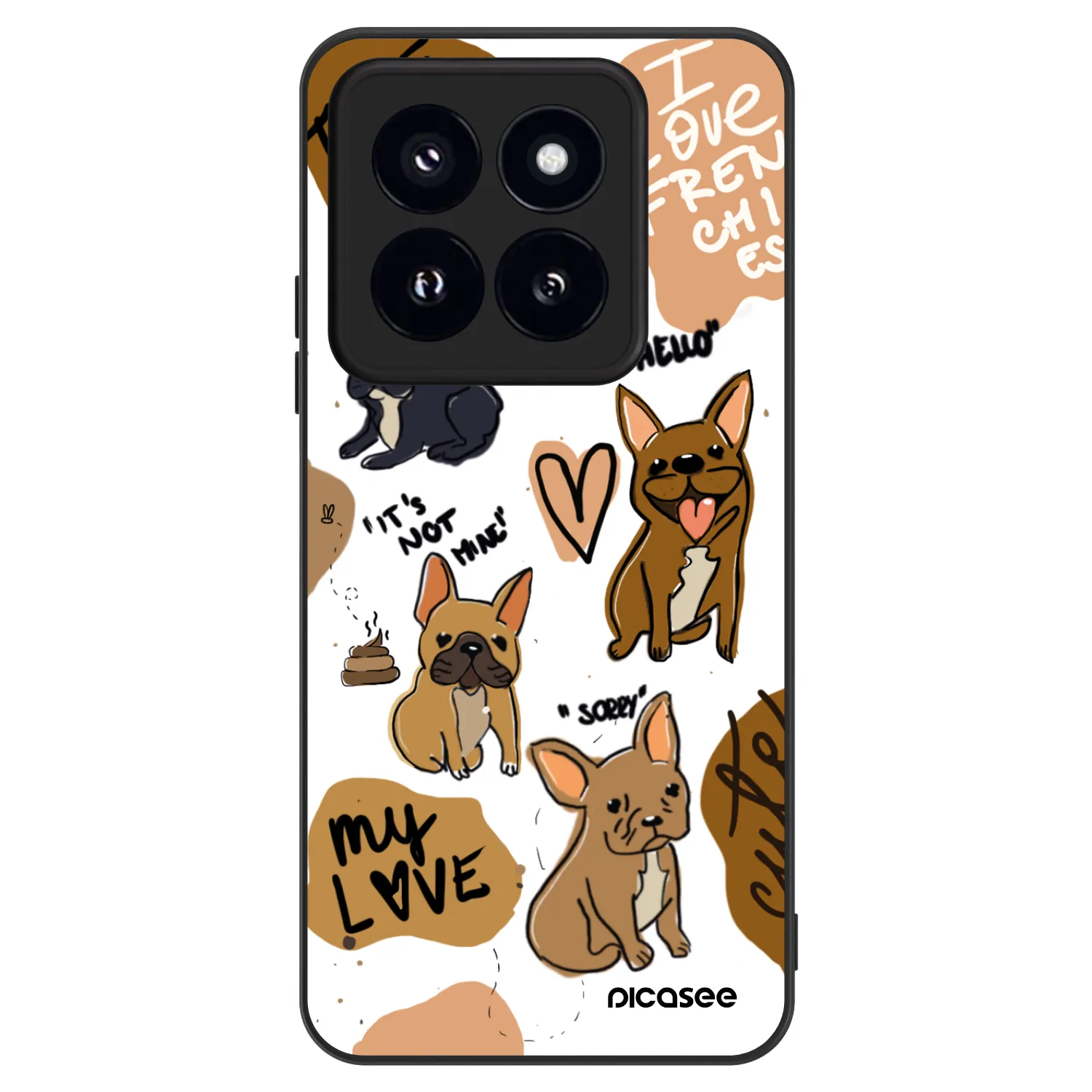 Picasee ULTIMATE CASE na Xiaomi 14 Pro - Frenchies