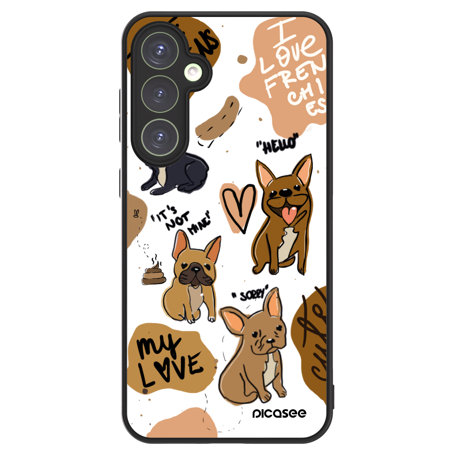 Picasee ULTIMATE CASE na Samsung Galaxy S23 FE S711B - Frenchies