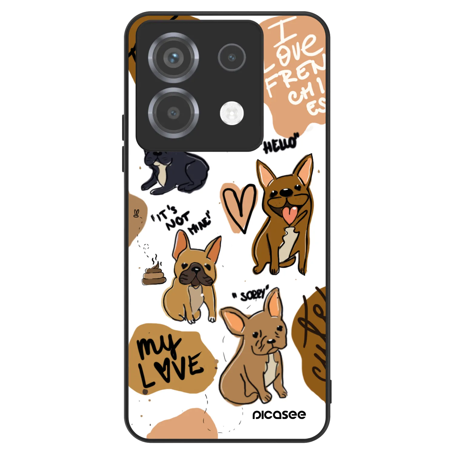 Picasee ULTIMATE CASE na Xiaomi Poco X6 - Frenchies