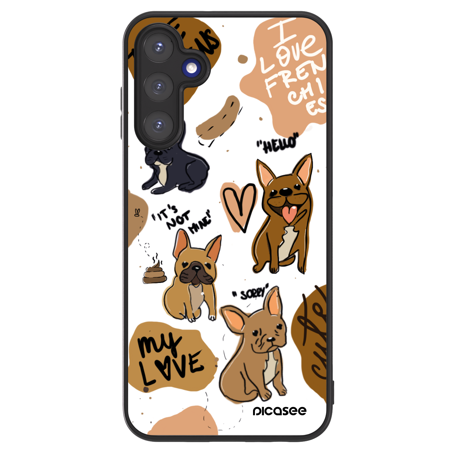 Picasee ULTIMATE CASE na Samsung Galaxy A15 A155F 4G - Frenchies