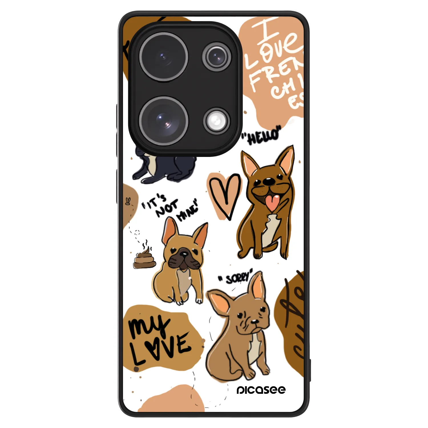 Picasee ULTIMATE CASE na Xiaomi Redmi Note 13 Pro 4G - Frenchies