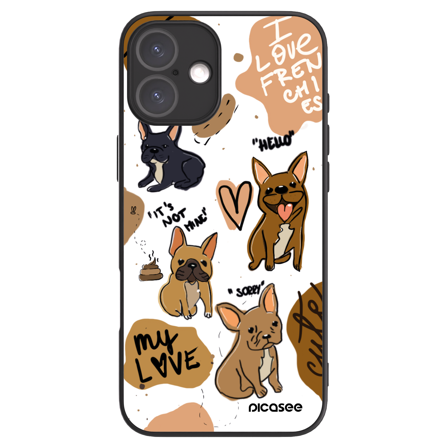 Picasee ULTIMATE CASE na Apple iPhone 16 Plus - Frenchies