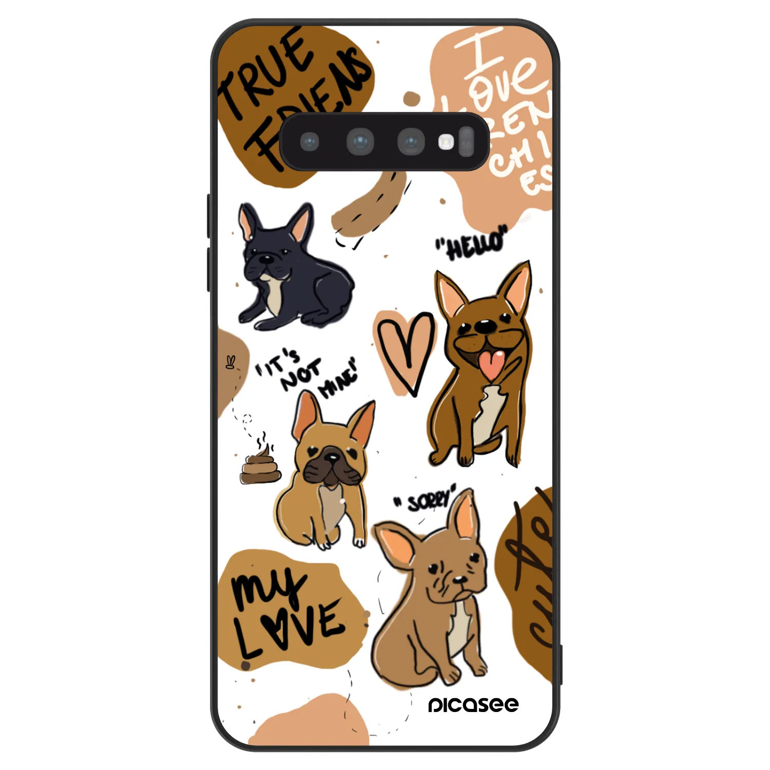 Picasee ULTIMATE CASE na Samsung Galaxy S10 Plus G975 - Frenchies