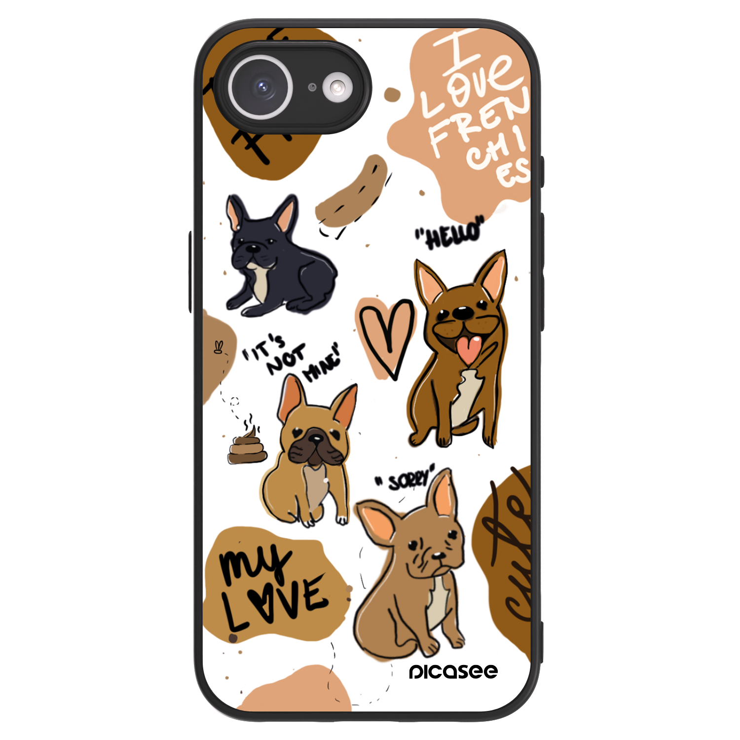 Picasee ULTIMATE CASE na Apple iPhone 16e - Frenchies