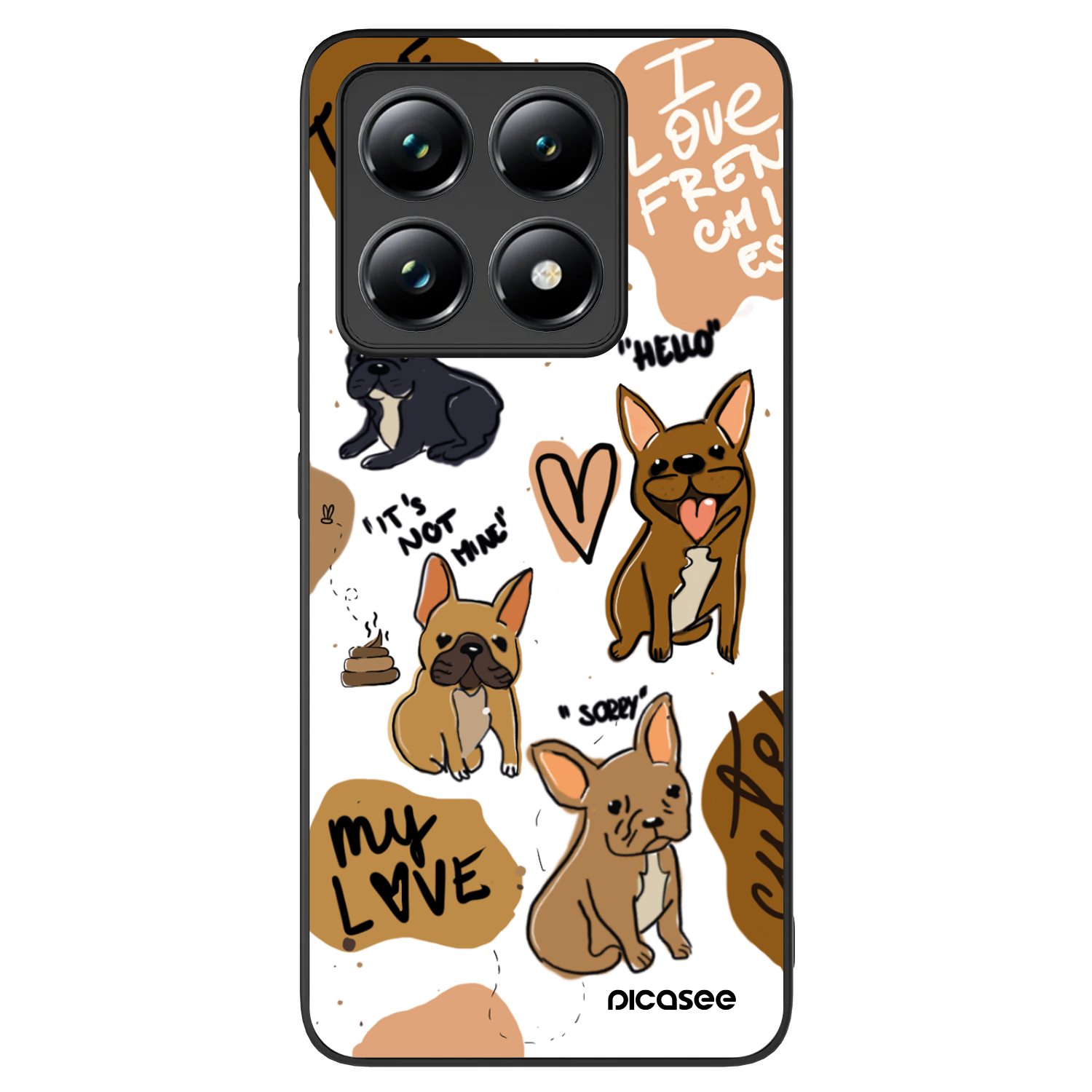 Picasee ULTIMATE CASE na Xiaomi 14T - Frenchies