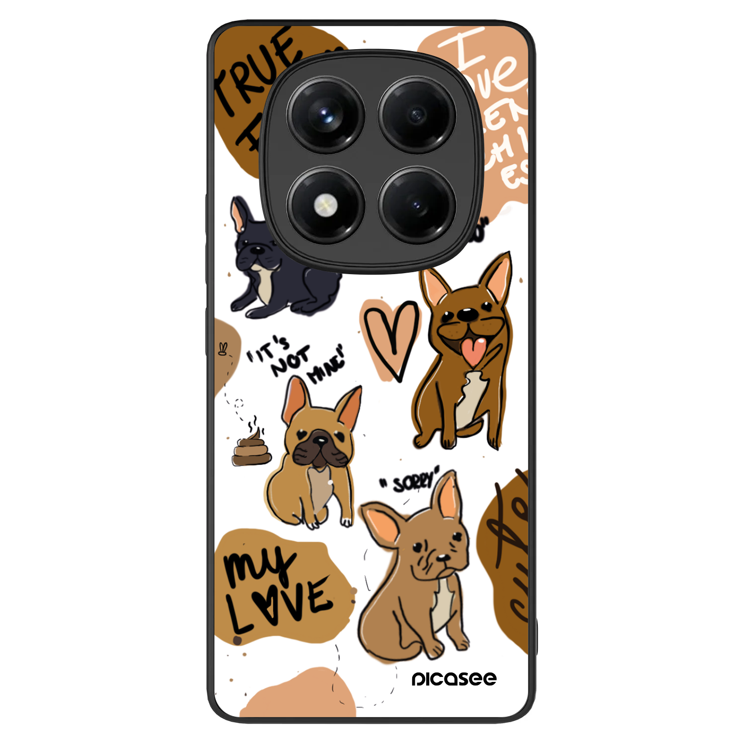 Picasee ULTIMATE CASE na Xiaomi Redmi Note 14 Pro+ 5G - Frenchies