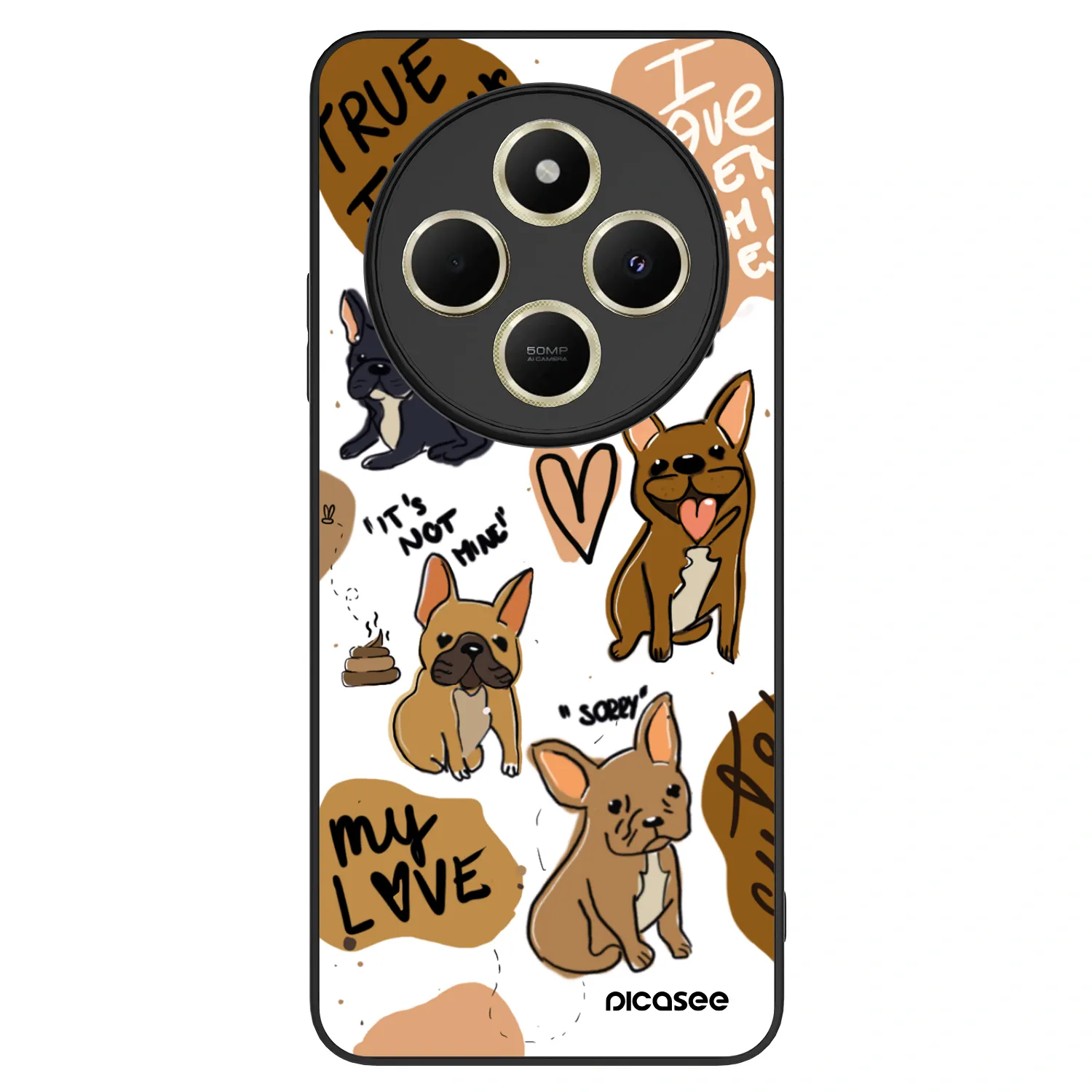 Picasee ULTIMATE CASE na Xiaomi Redmi 14C - Frenchies