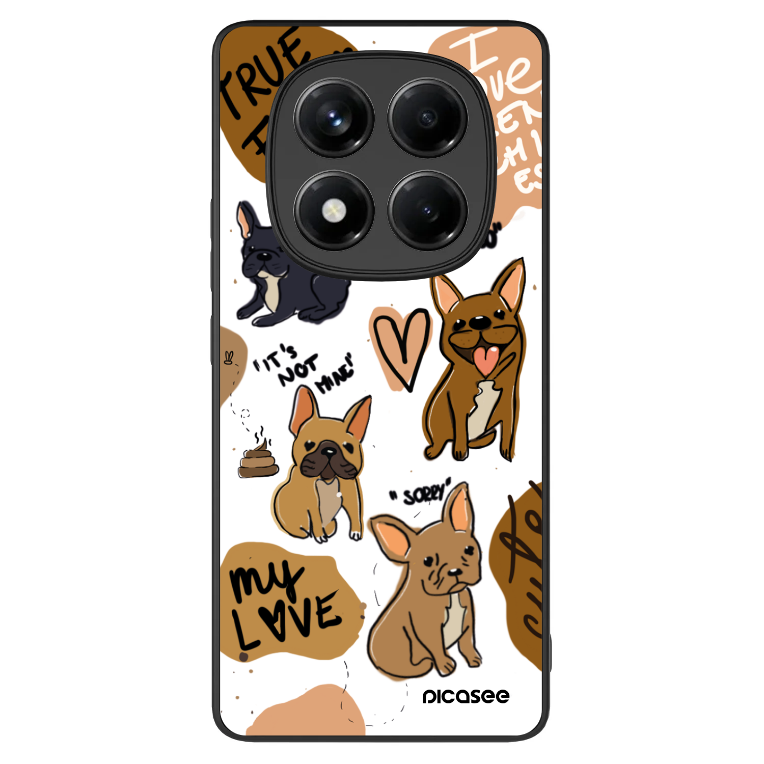 Picasee ULTIMATE CASE na Xiaomi Redmi Note 14 Pro 4G - Frenchies