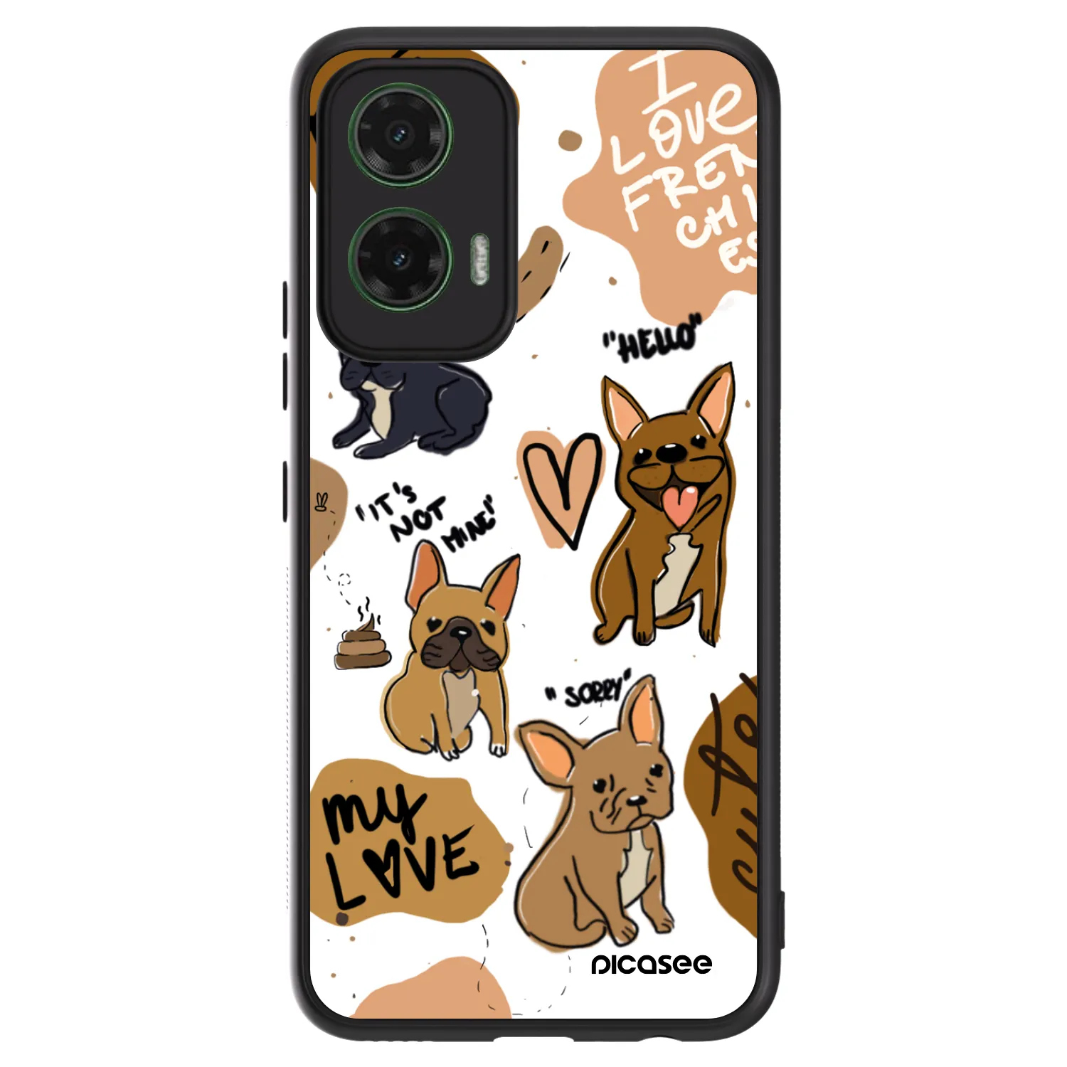 Picasee ULTIMATE CASE na Motorola Moto G35 5G - Frenchies