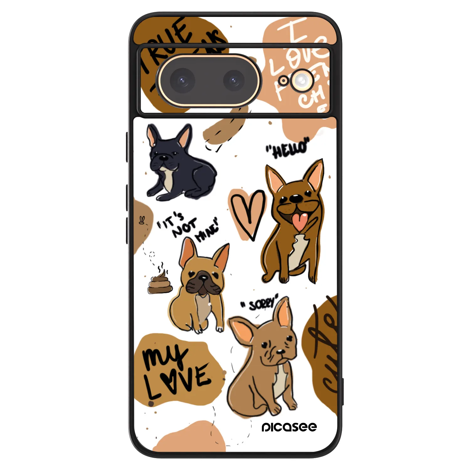 Picasee ULTIMATE CASE na Google Pixel 8 - Frenchies