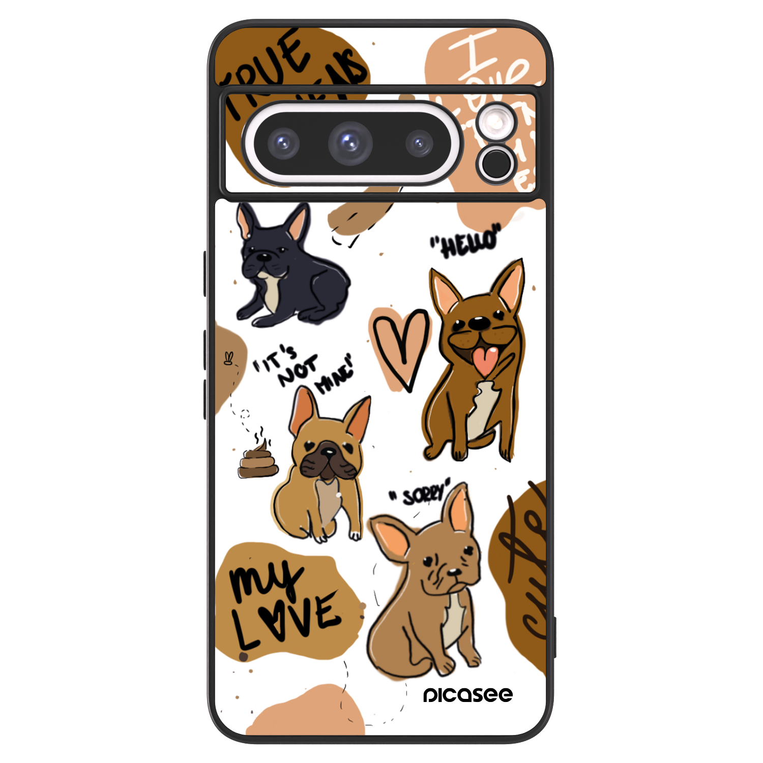 Picasee ULTIMATE CASE na Google Pixel 8 Pro - Frenchies