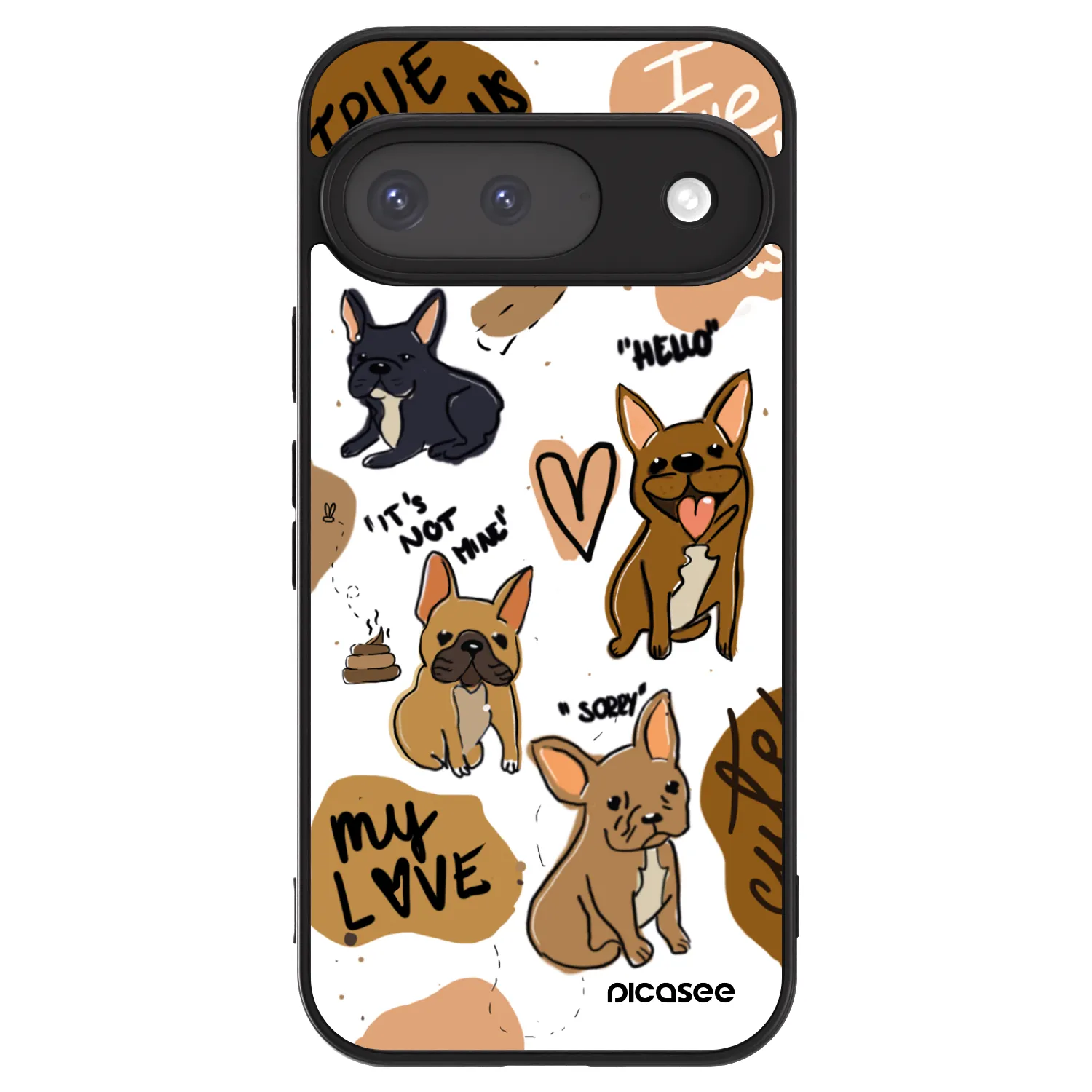 Picasee ULTIMATE CASE na Google Pixel 9 - Frenchies