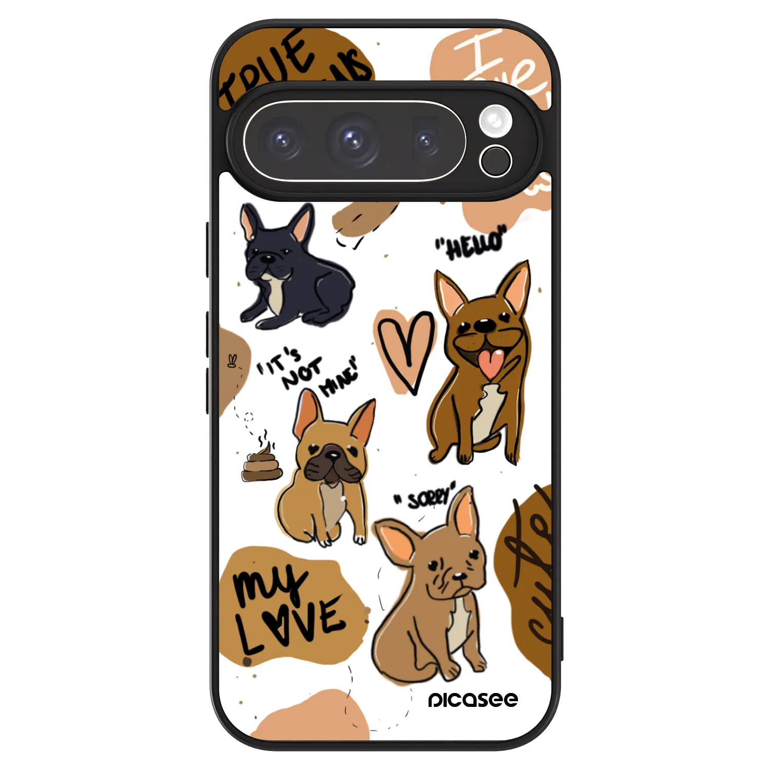 Picasee ULTIMATE CASE na Google Pixel 9 Pro - Frenchies