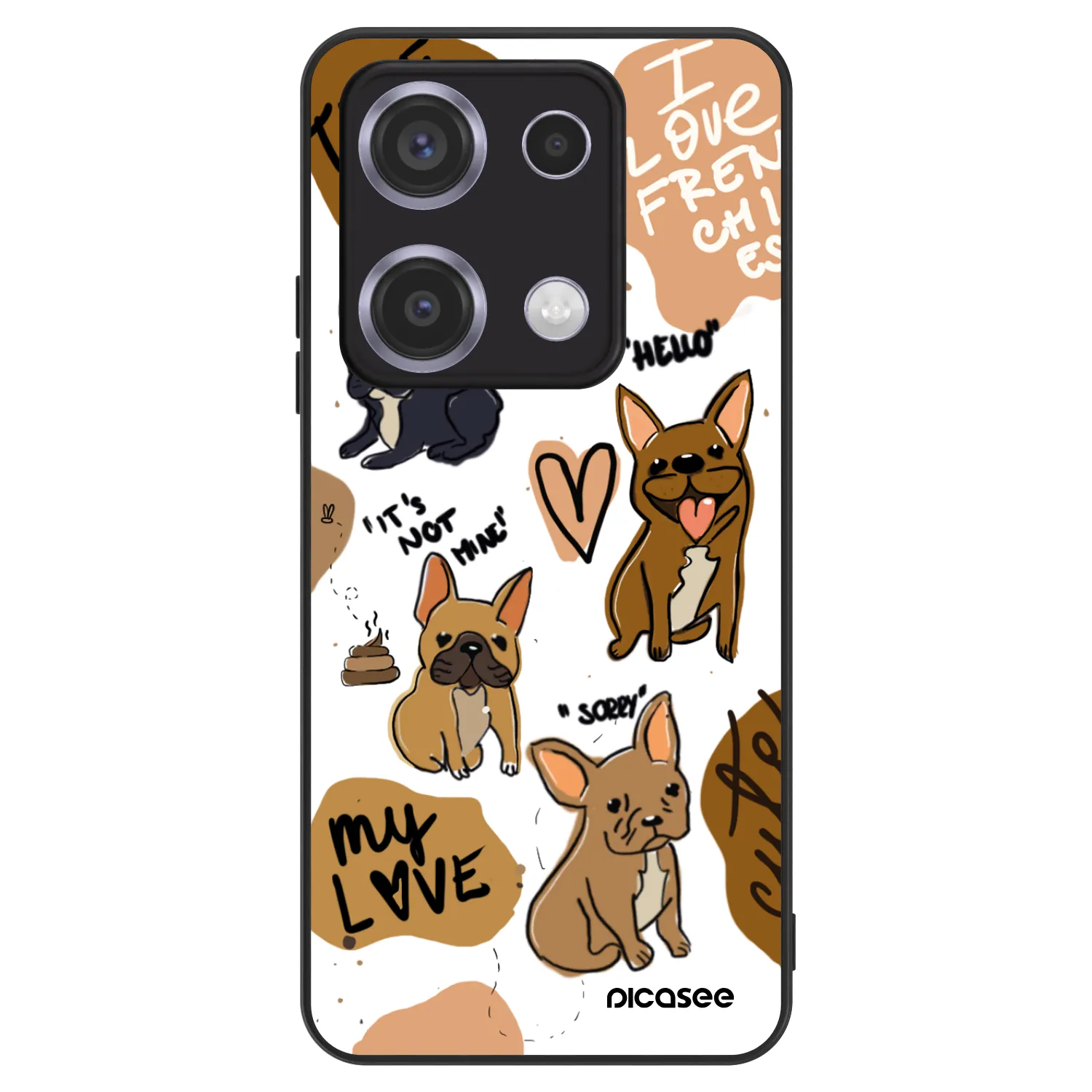 Picasee ULTIMATE CASE na Xiaomi Redmi Note 14S - Frenchies