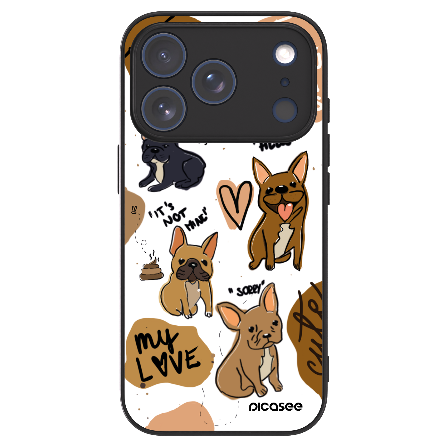 Picasee ULTIMATE CASE na Apple iPhone 17 Pro - Frenchies