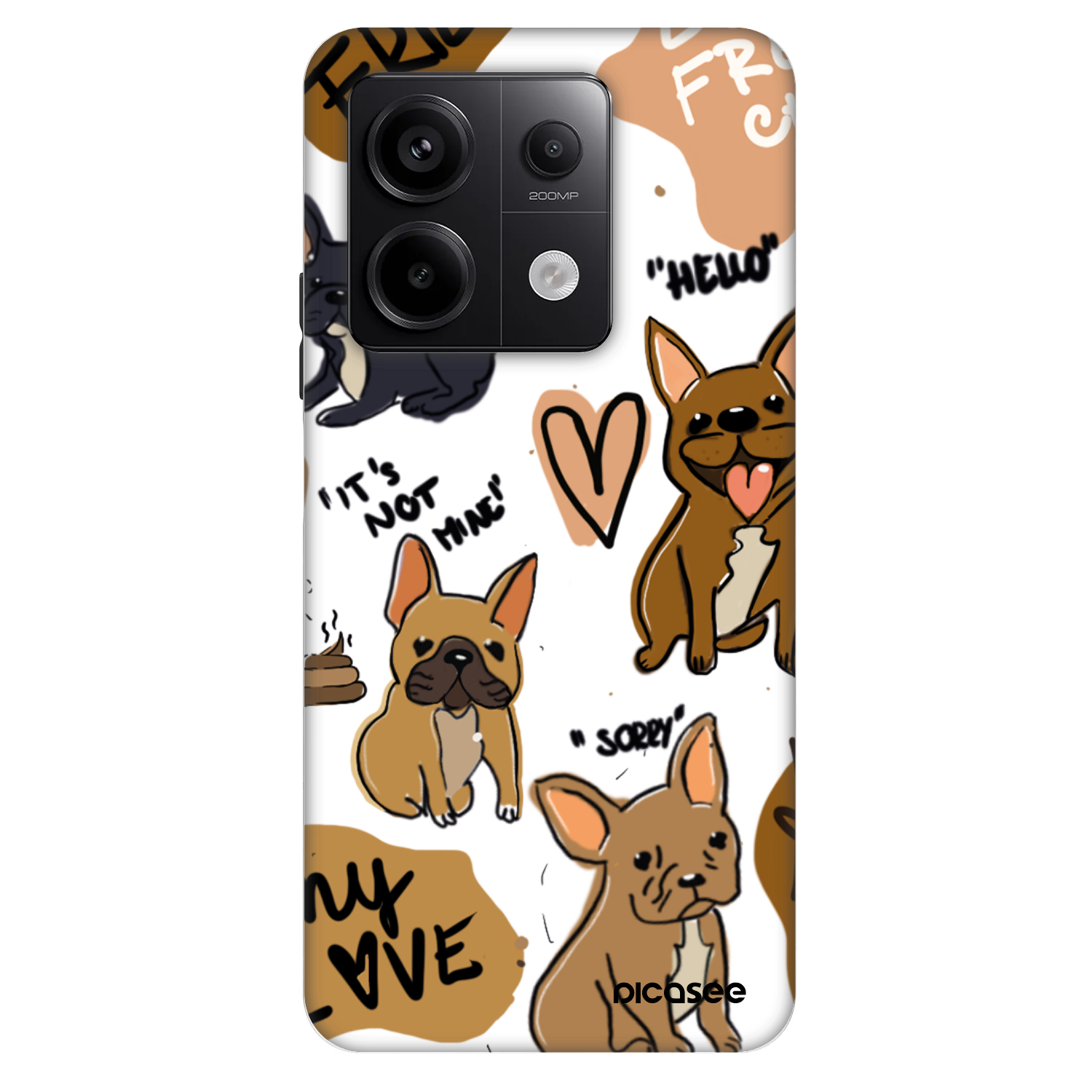 Picasee Fashion Case na Xiaomi Redmi Note 13 Pro 5G - Frenchies