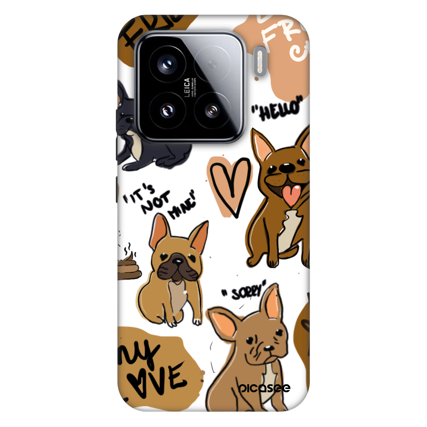 Picasee Fashion Case na Xiaomi 15 - Frenchies