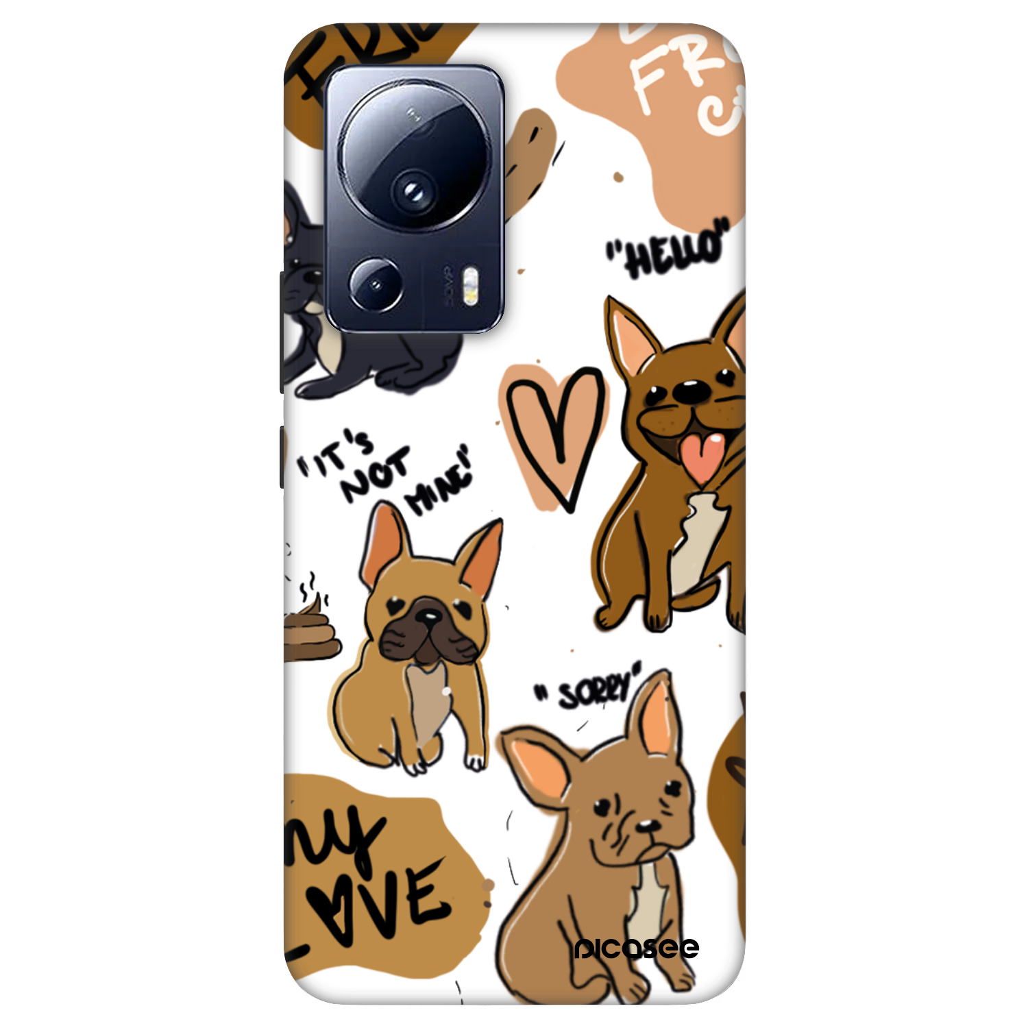 Picasee Fashion Case na Xiaomi 13 Lite - Frenchies