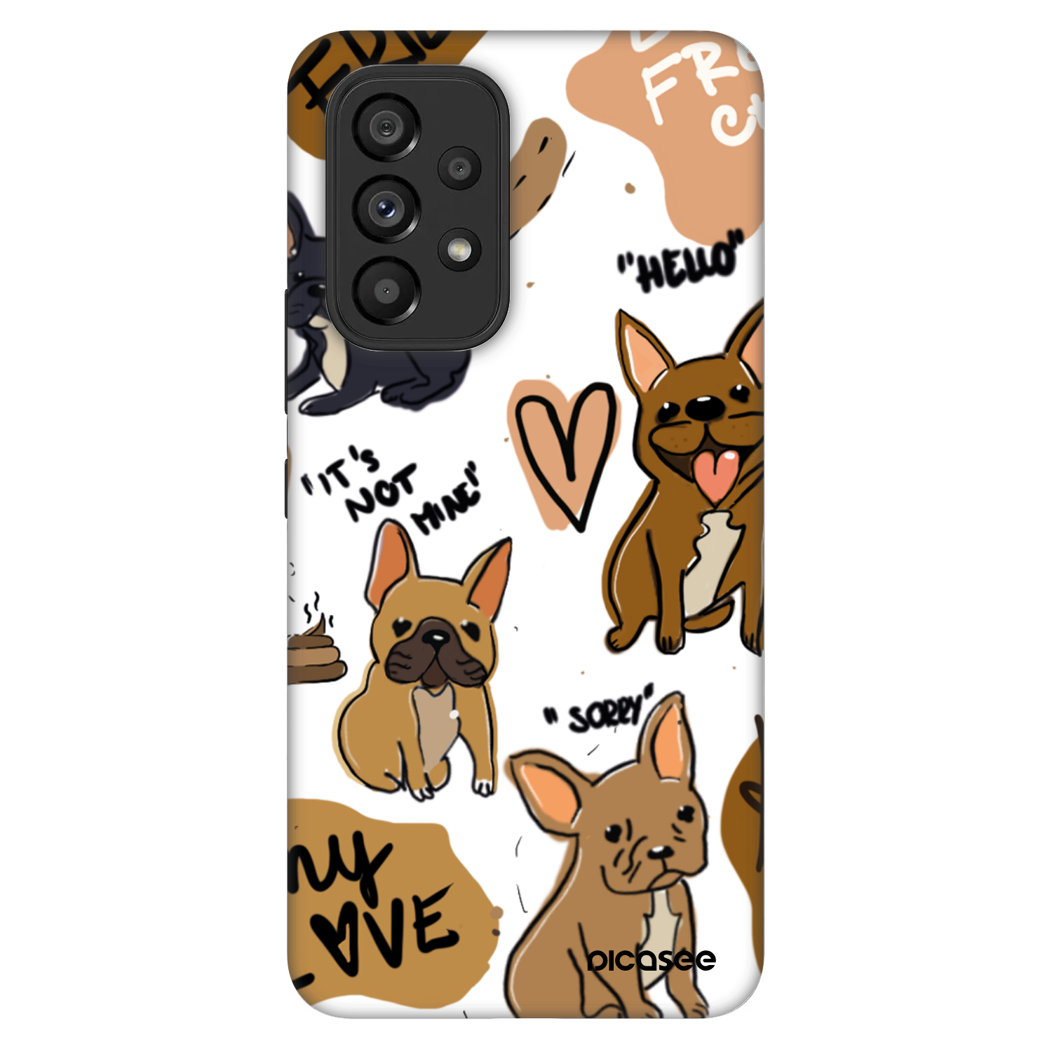 Picasee Fashion Case na Samsung Galaxy A53 5G A536 - Frenchies