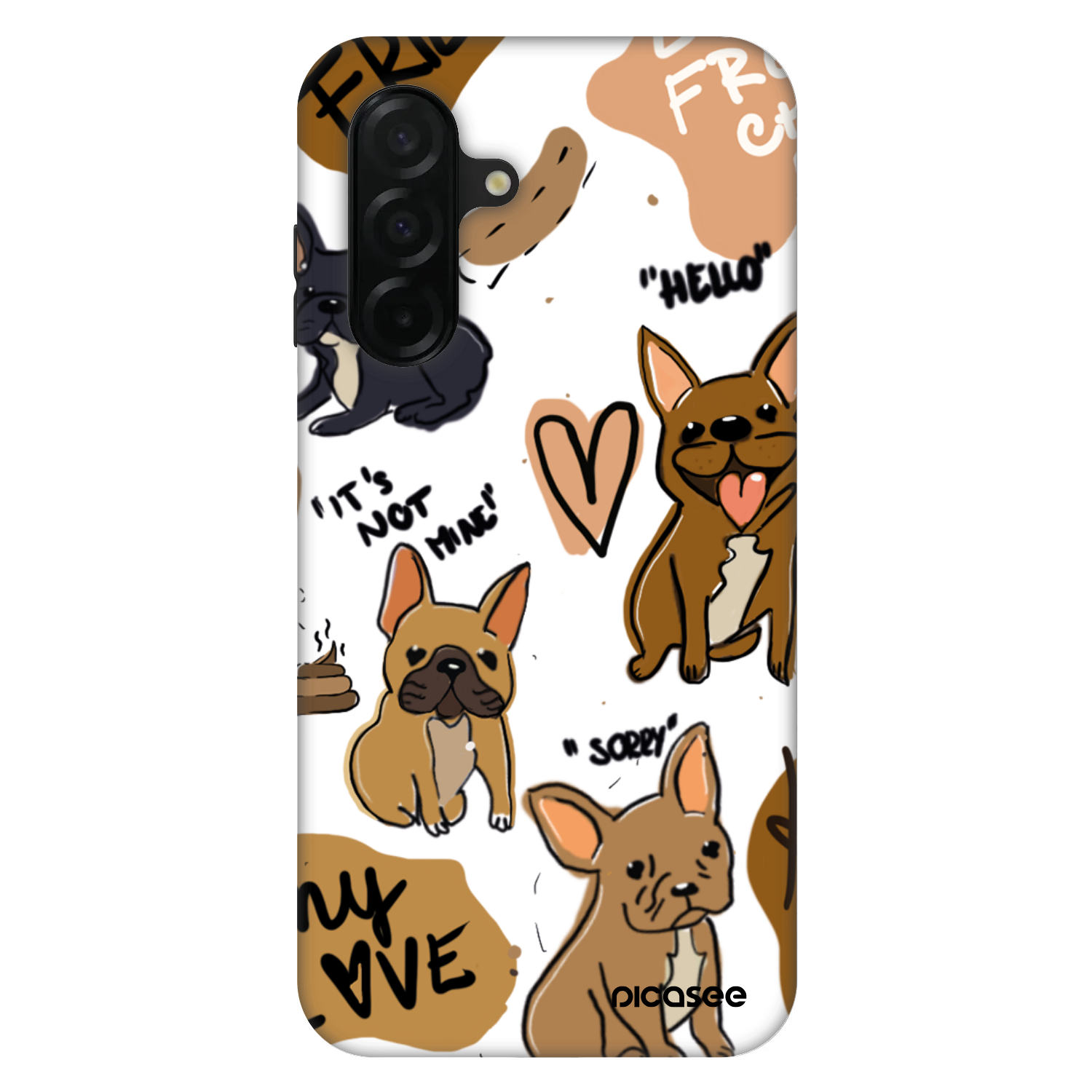 Picasee Fashion Case na Samsung Galaxy A26 5G A266B - Frenchies