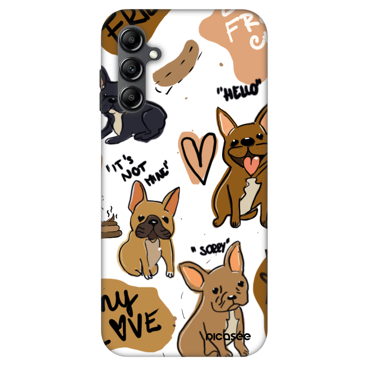 Picasee Fashion Case na Samsung Galaxy A16 5G - Frenchies