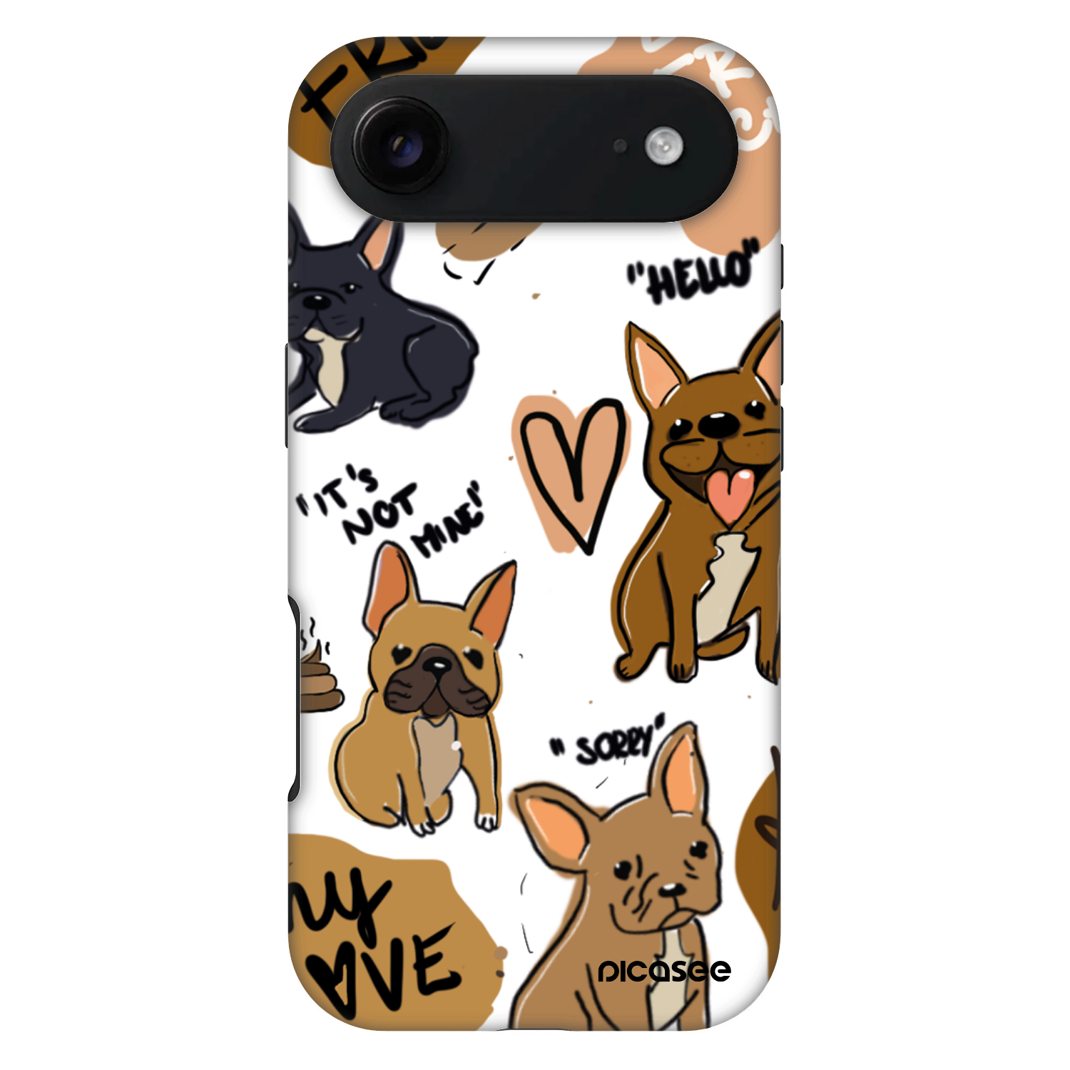 Picasee Fashion Case MagSafe na Apple iPhone Air - Frenchies