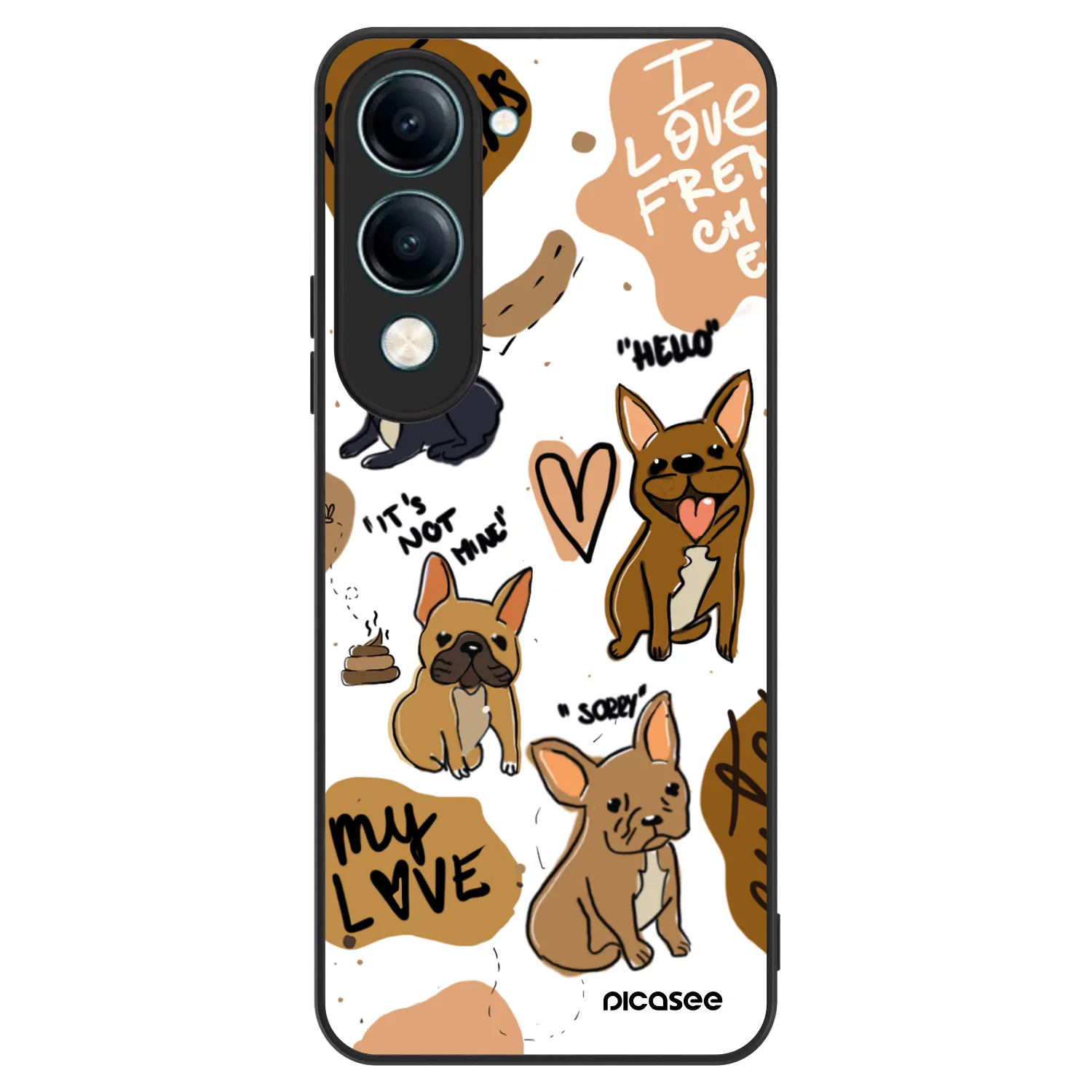 Picasee ULTIMATE CASE na Vivo Y29s 5G - Frenchies