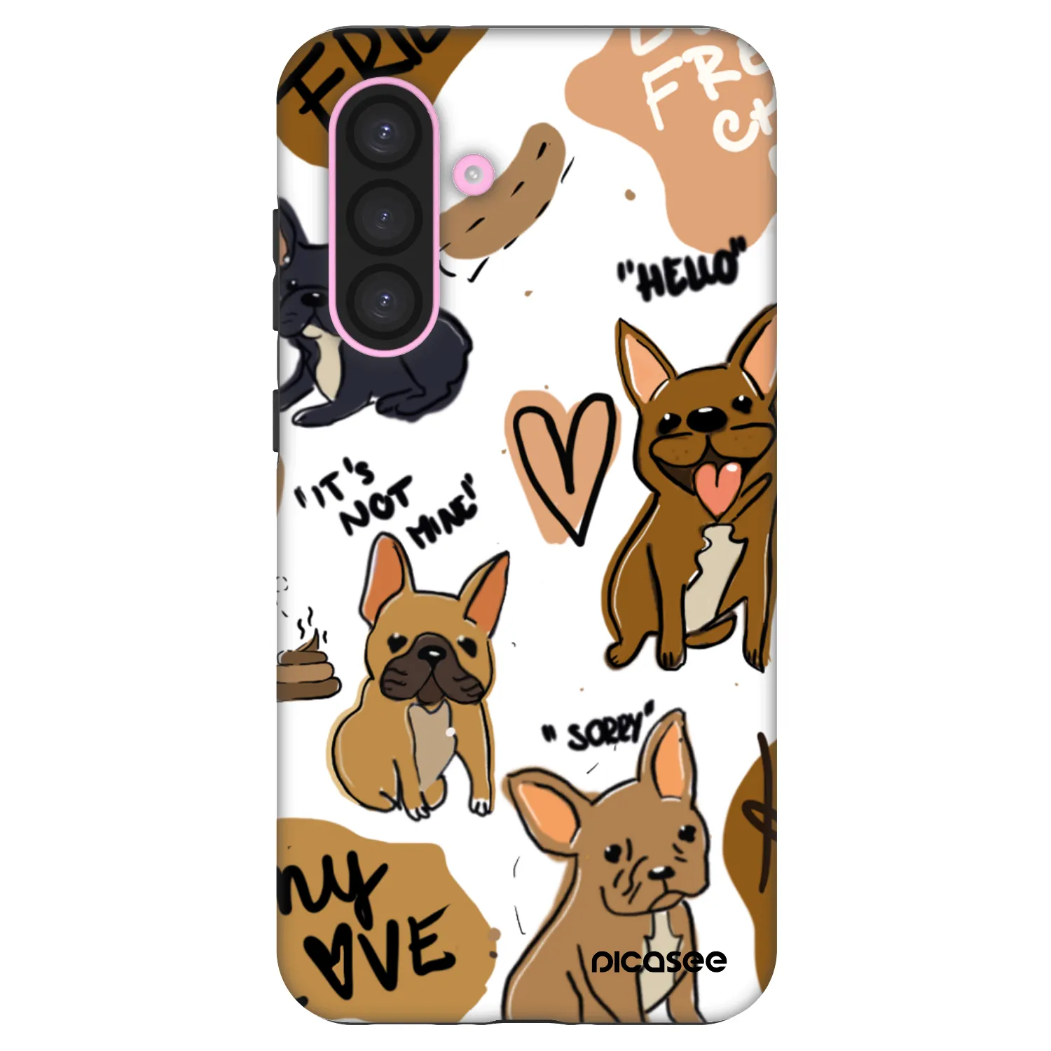 Picasee Fashion Case na Samsung Galaxy A56 5G A566B - Frenchies