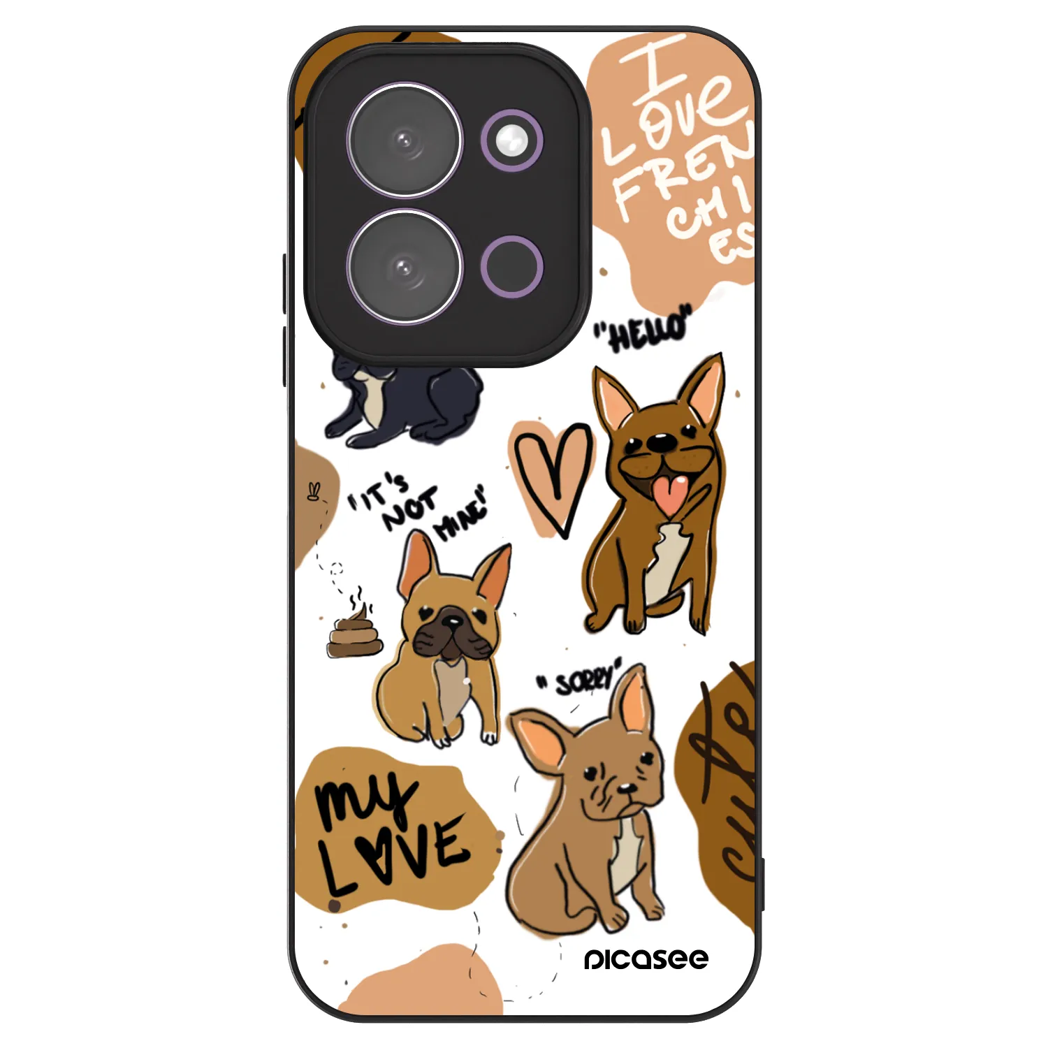 Picasee ULTIMATE CASE na Xiaomi Redmi 15C 5G - Frenchies