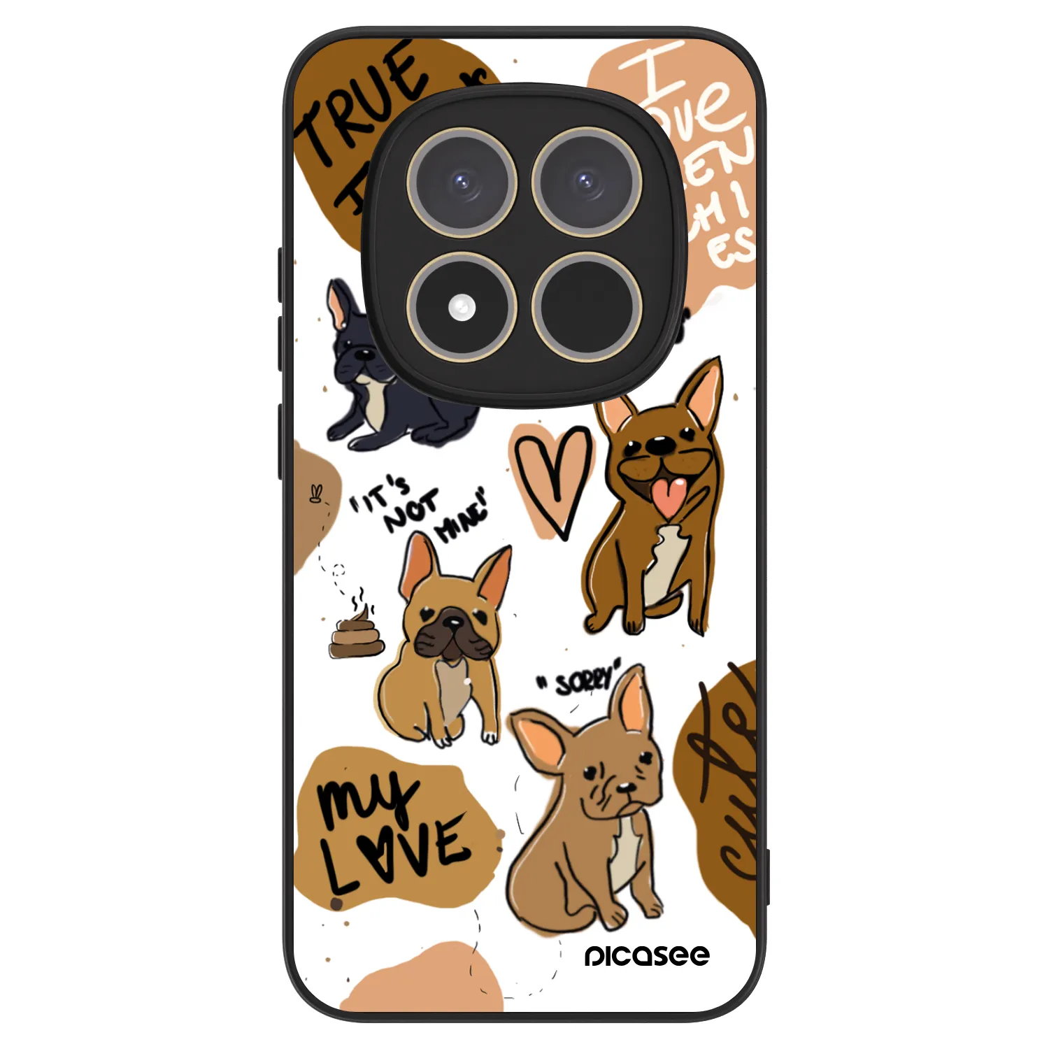 Picasee ULTIMATE CASE na Xiaomi Redmi Note 15 Pro 5G - Frenchies