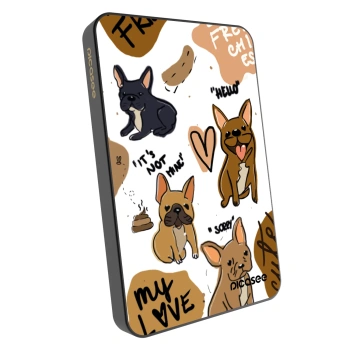 Powerbank z MagSafe 5 000 mAh Szary - Frenchies