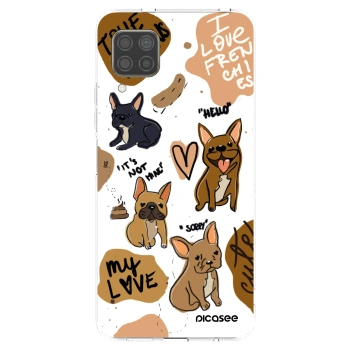 Picasee silikonowe przeźroczyste etui na Huawei P40 Lite - Frenchies