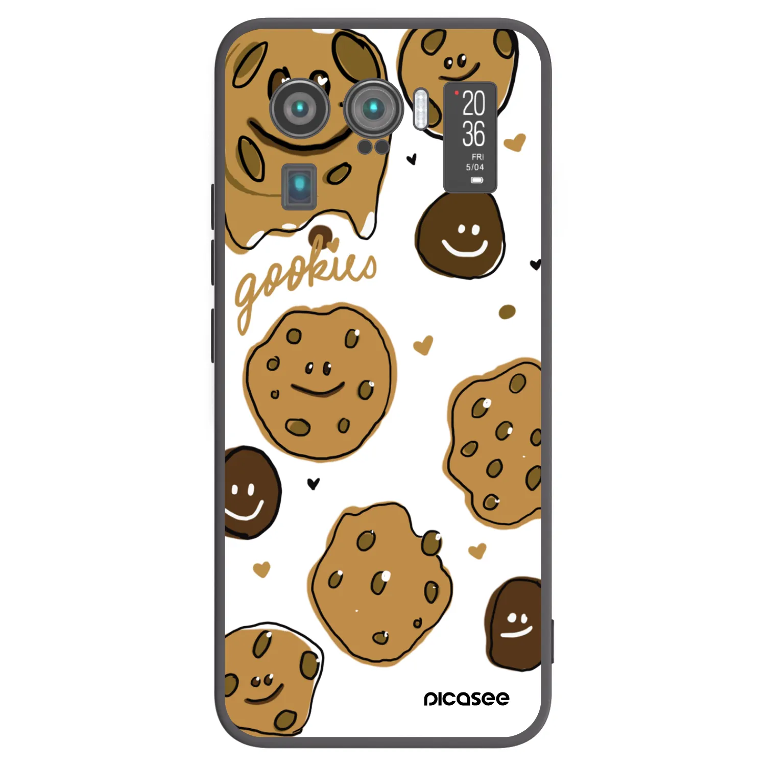 Picasee silikonowe czarne etui na Xiaomi Mi 11 Ultra - Gookies