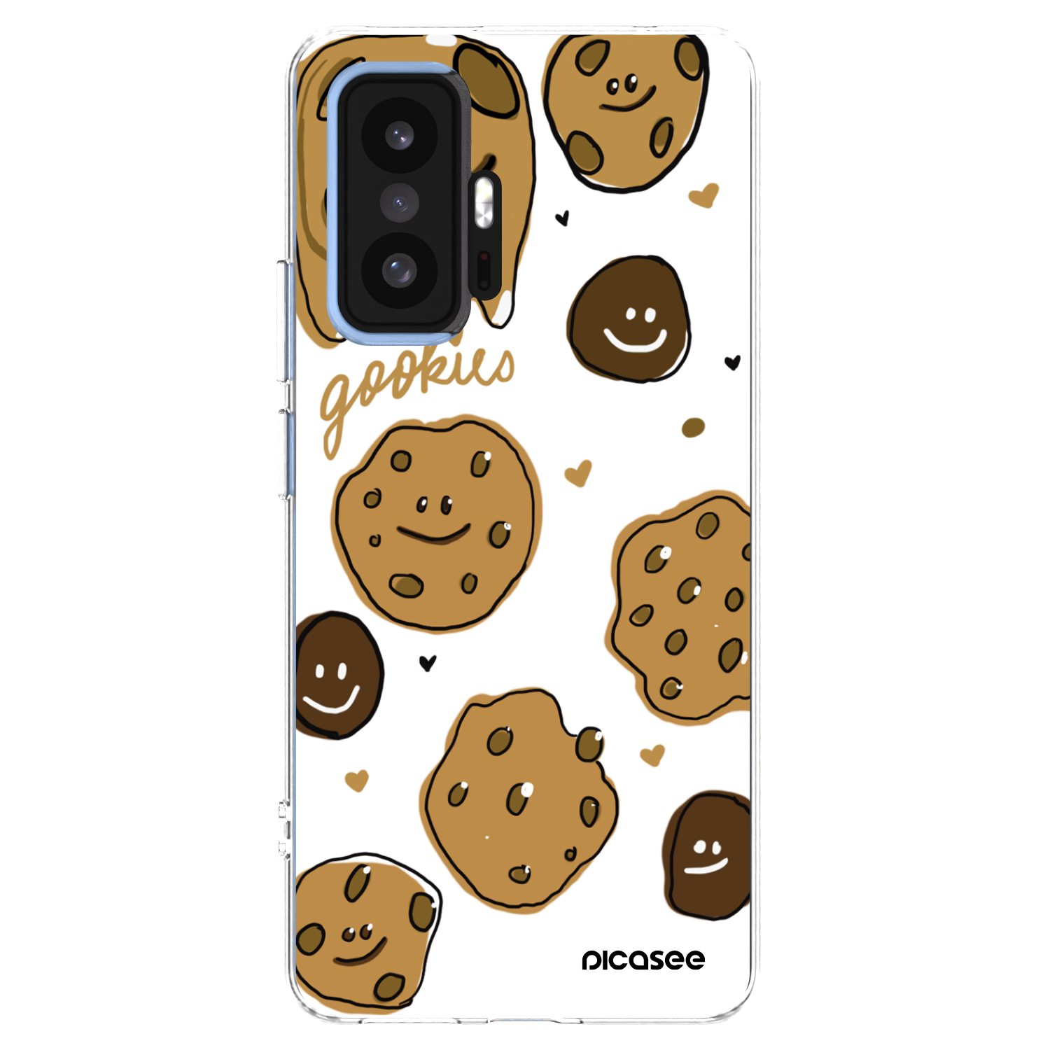 Picasee silikonowe przeźroczyste etui na Xiaomi 11T Pro - Gookies