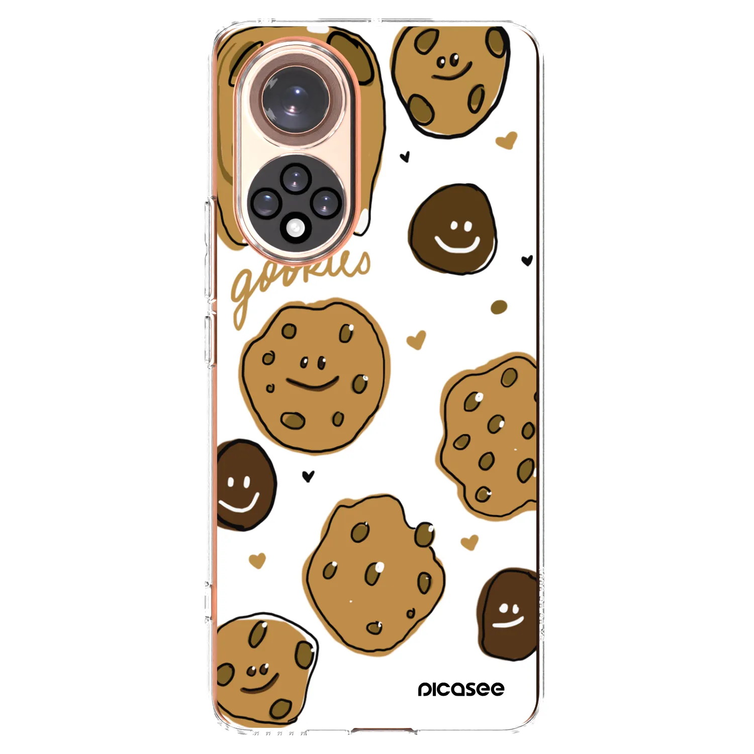 Picasee silikonowe przeźroczyste etui na Honor 50 5G - Gookies