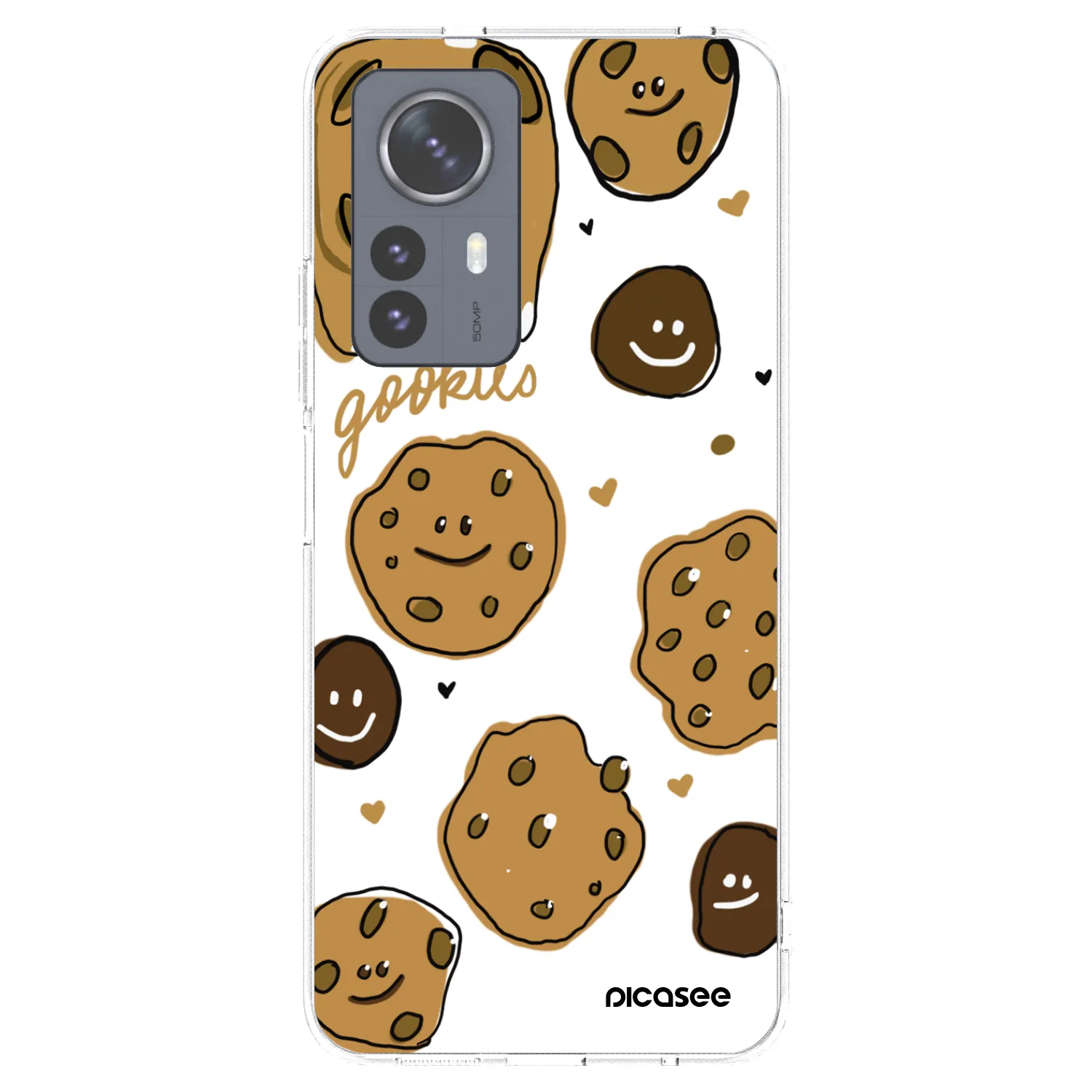 Picasee silikonowe przeźroczyste etui na Xiaomi 12 Pro - Gookies