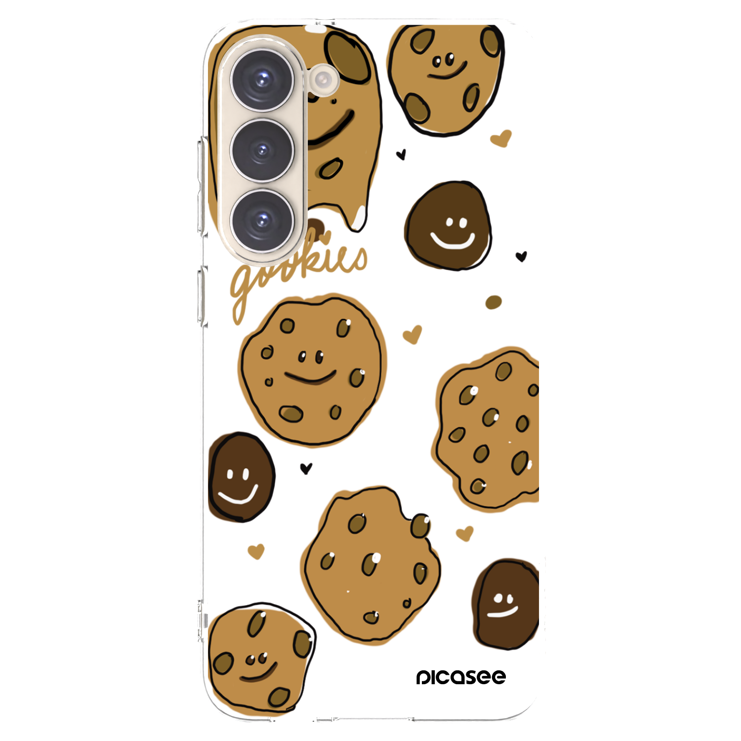Picasee silikonowe przeźroczyste etui na Samsung Galaxy S23+ 5G - Gookies
