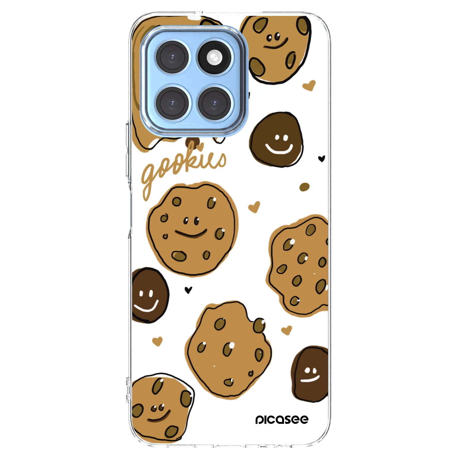 Picasee silikonowe przeźroczyste etui na Honor X6 - Gookies