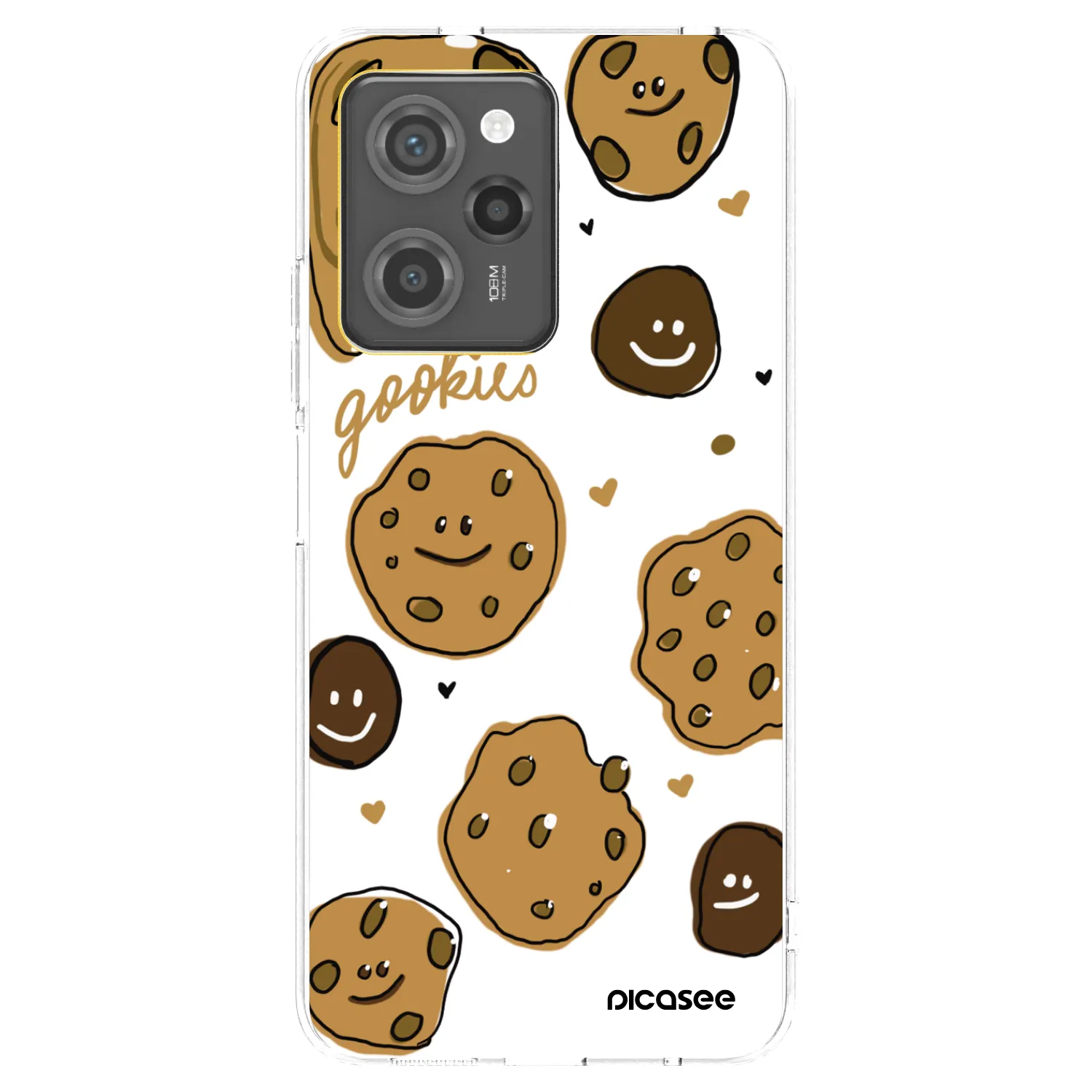 Picasee silikonowe przeźroczyste etui na Xiaomi Poco X5 Pro - Gookies