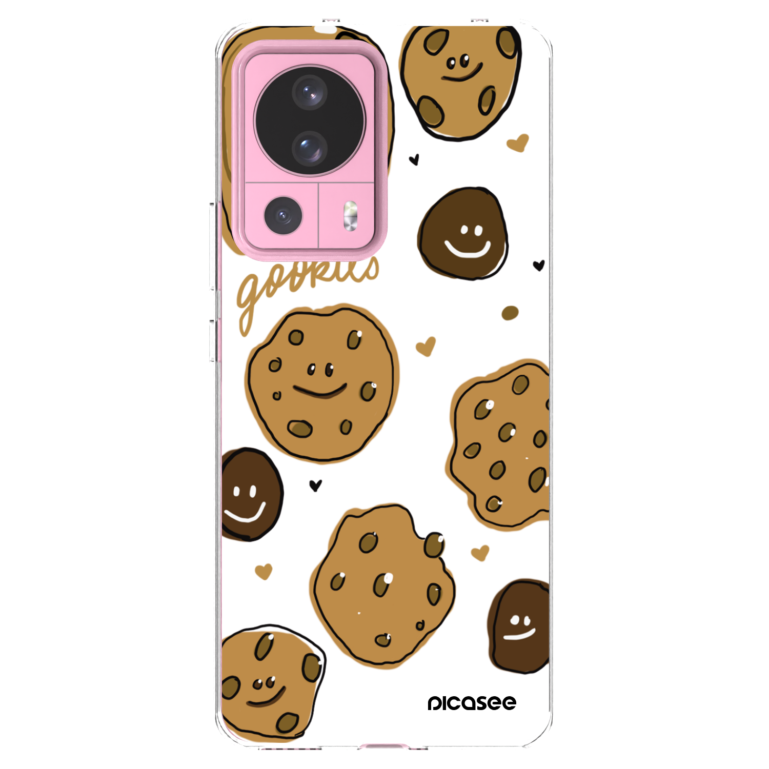 Picasee silikonowe przeźroczyste etui na Xiaomi 13 Lite - Gookies