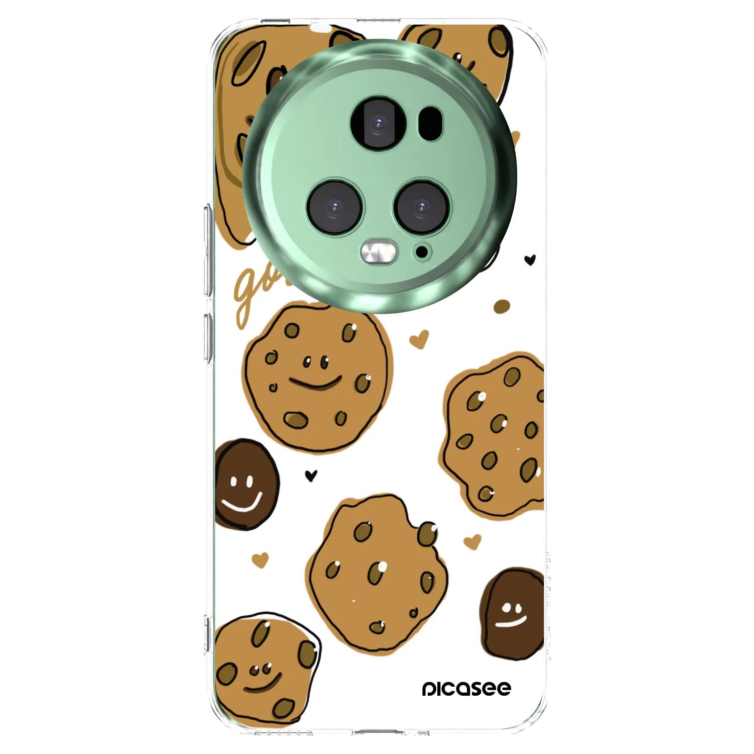 Picasee silikonowe przeźroczyste etui na Honor Magic5 Pro - Gookies