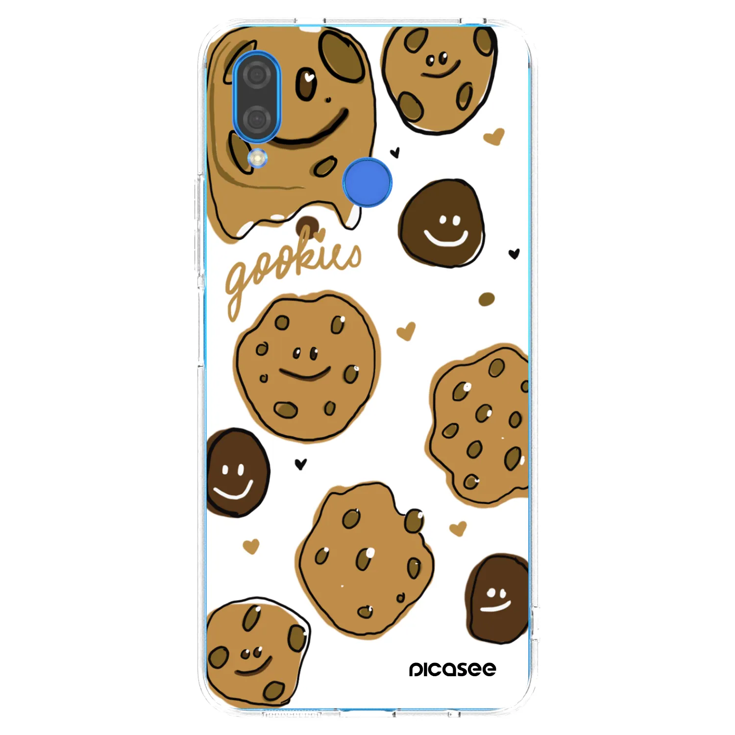 Picasee silikonowe przeźroczyste etui na Huawei Nova 3i - Gookies