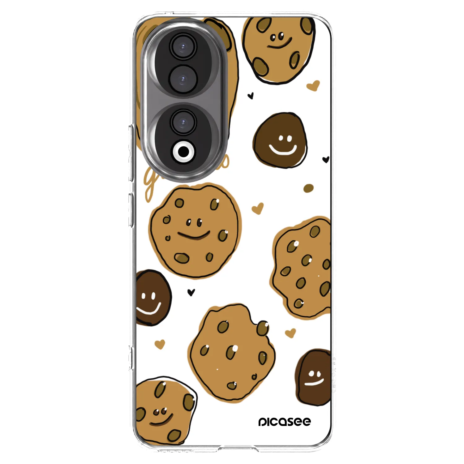 Picasee silikonowe przeźroczyste etui na Honor 90 5G - Gookies