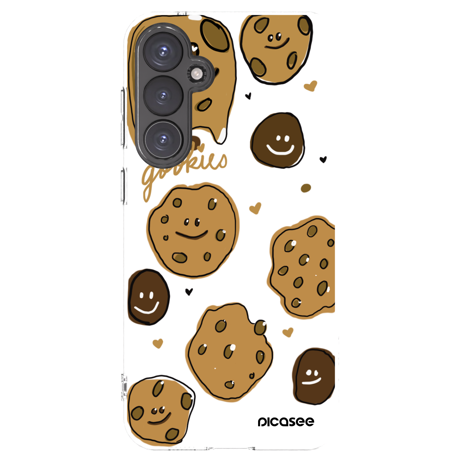 Picasee silikonowe przeźroczyste etui na Samsung Galaxy S23 FE S711B - Gookies
