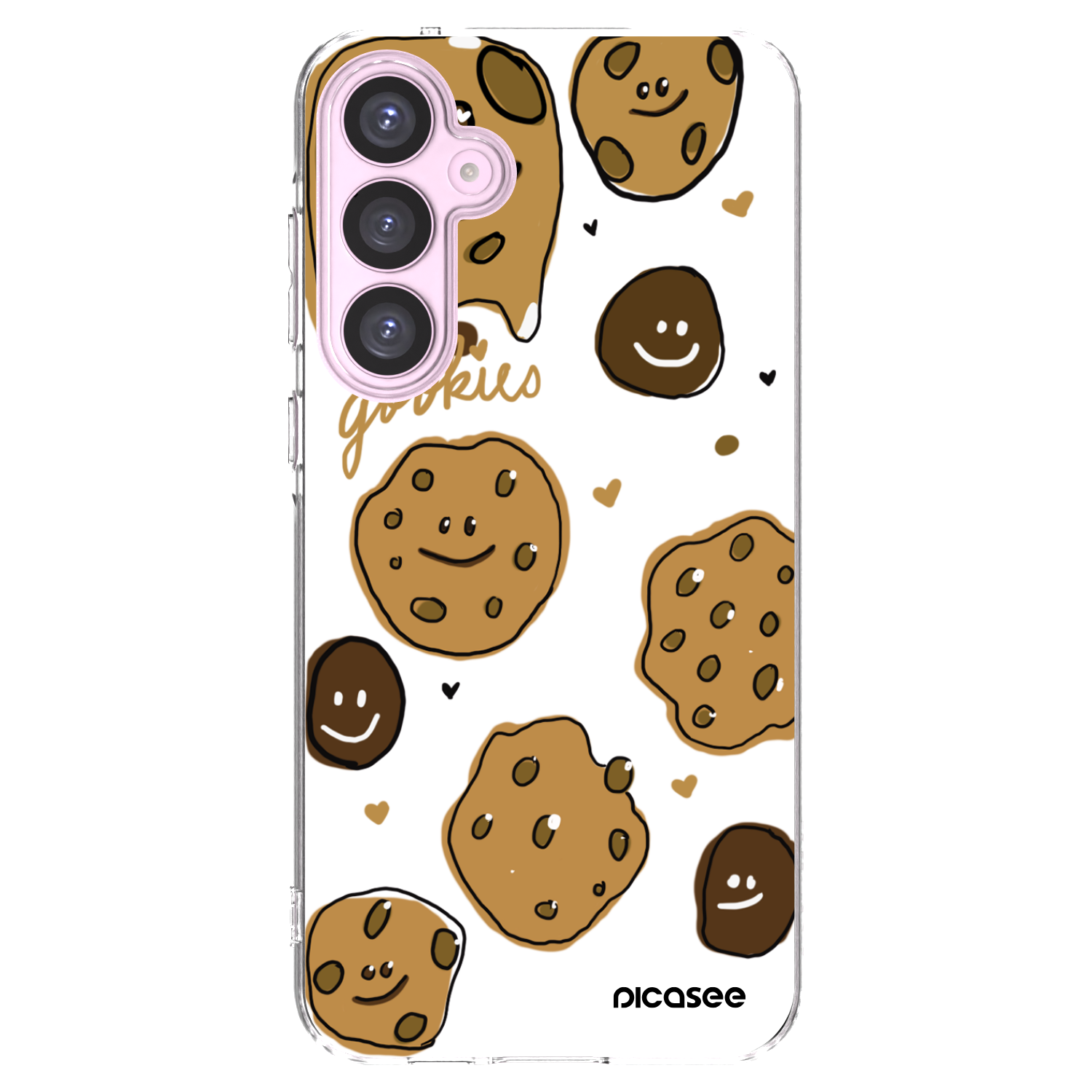 Picasee silikonowe przeźroczyste etui na Samsung Galaxy A55 5G A556B - Gookies