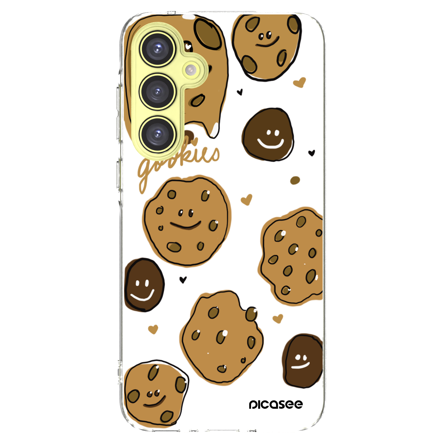 Picasee silikonowe przeźroczyste etui na Samsung Galaxy A35 5G A356B - Gookies