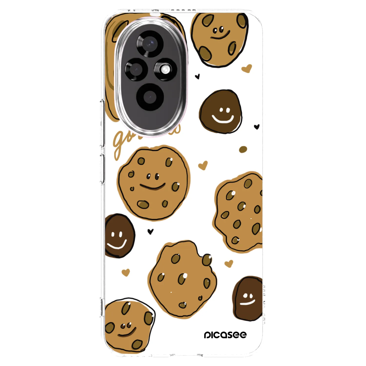 Picasee silikonowe przeźroczyste etui na Honor 200 Pro 5G - Gookies